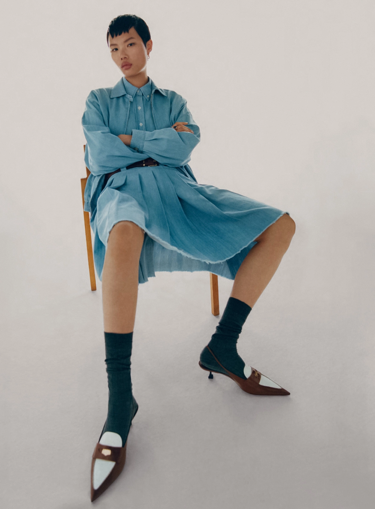 Kayako Higuchi by Felicity Ingram for British Vogue July 2022