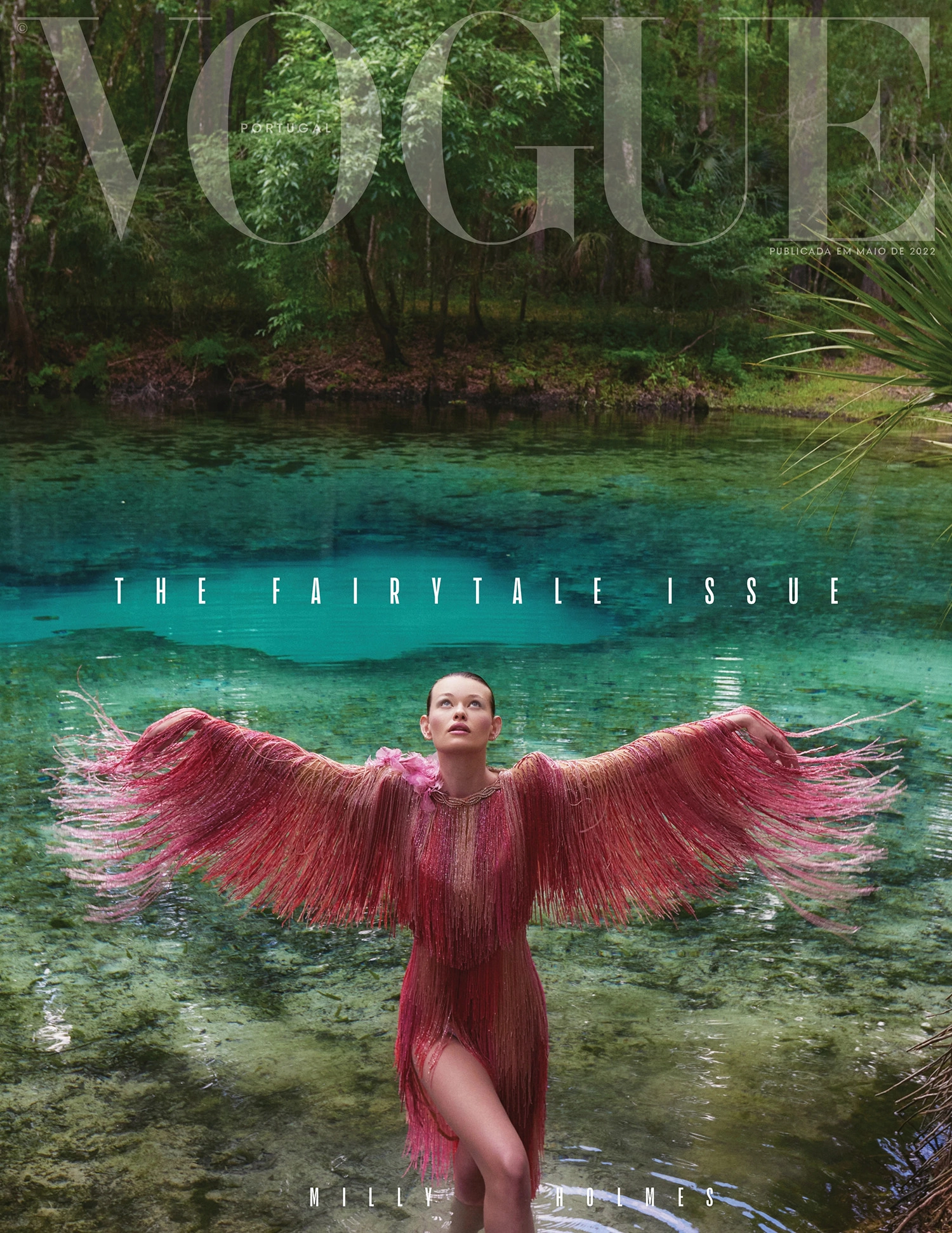 Milly Holmes covers Vogue Portugal May June 2022 by Élio Nogueira