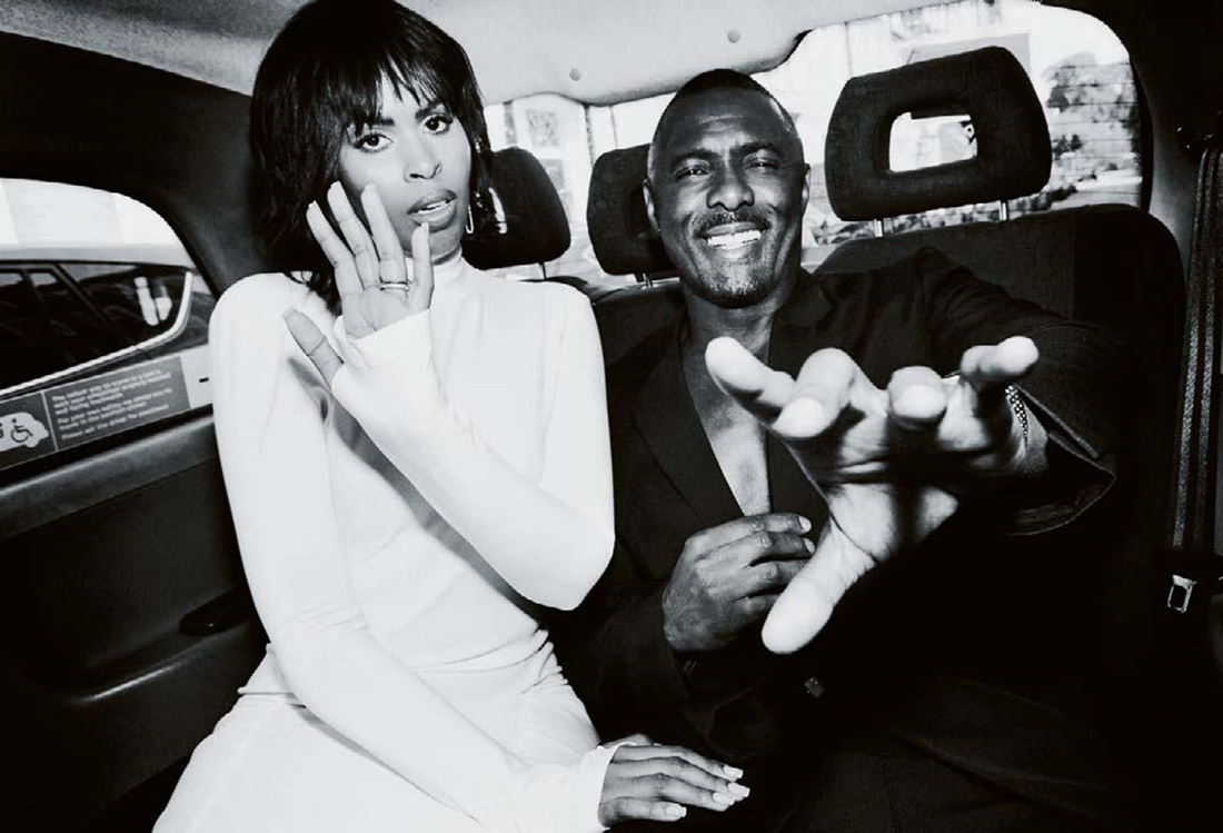 Sabrina and Idris Elba cover The Sunday Times Style July 17th, 2022 by Ellen von Unwerth