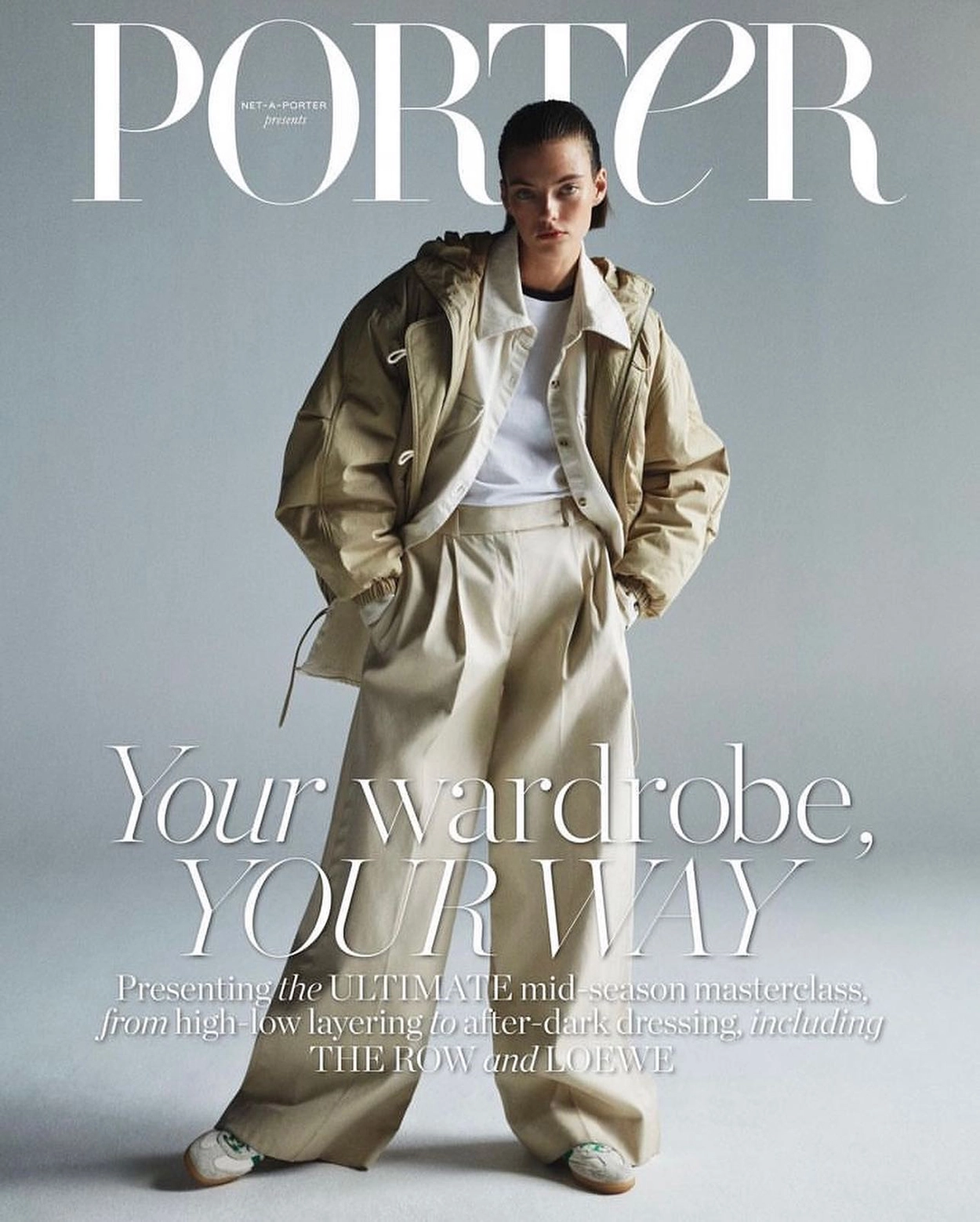 Beauise Ferwerda covers Porter Magazine August 22nd, 2022 by Misha Taylor