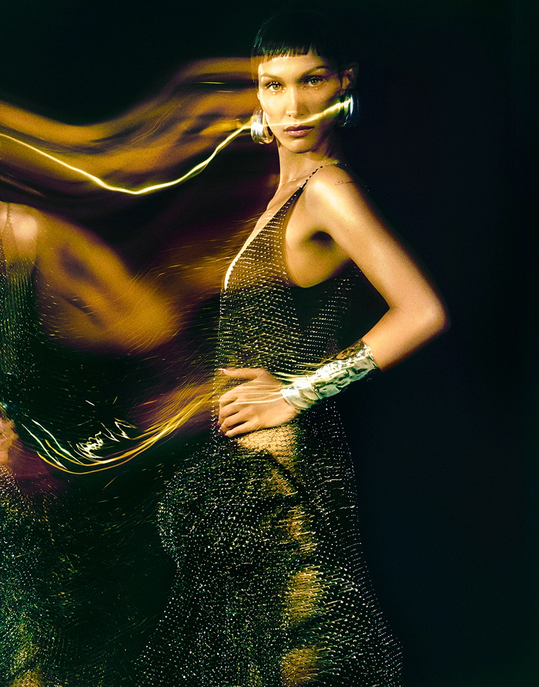 Bella Hadid covers Vogue Spain August 2022 by Elizaveta Porodina