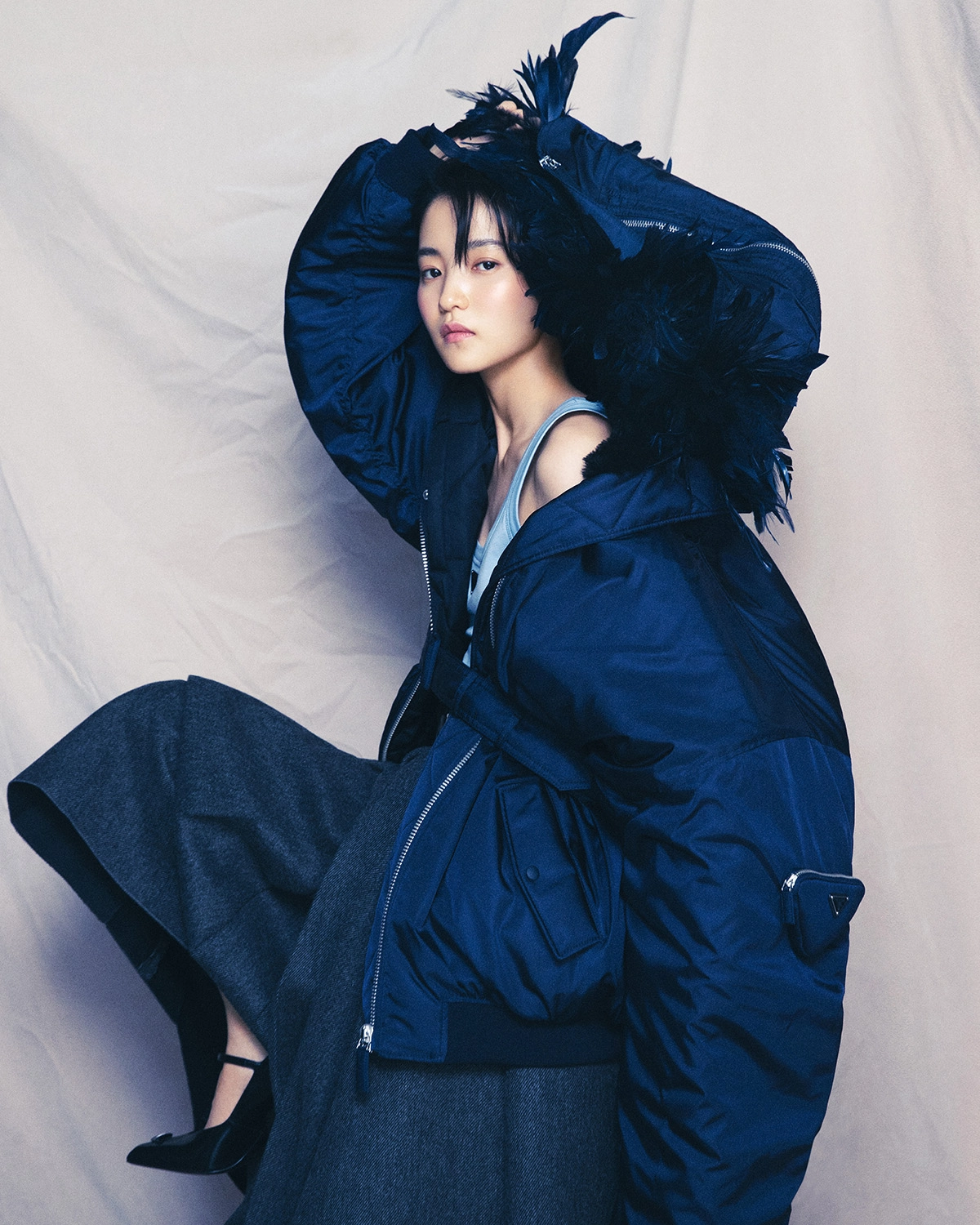 Kim Tae-ri covers Vogue Hong Kong August 2022 by Kim Yeongjun