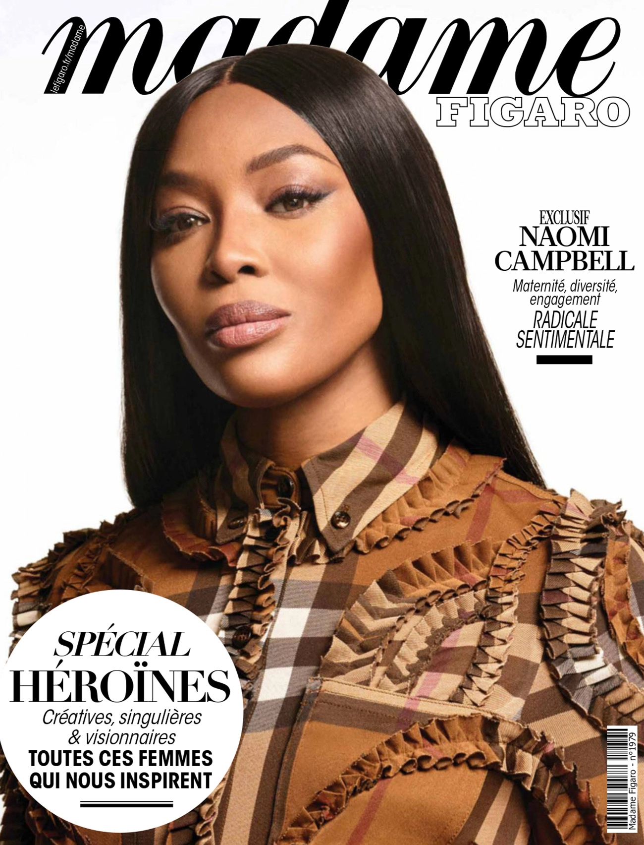 Naomi Campbell covers Madame Figaro July 29th, 2022 by Joseph Degbadjo