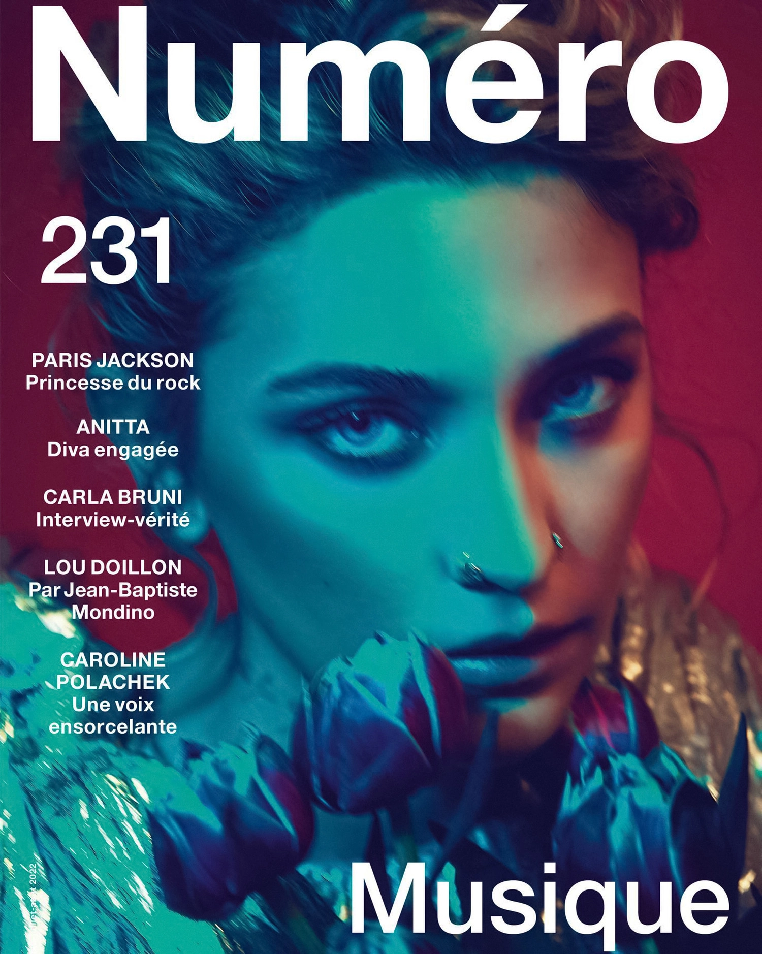 Paris Jackson covers Numéro June/July/August 2022 by Sofia Sanchez & Mauro Mongiello
