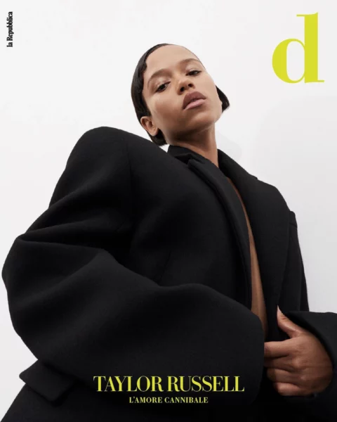 Taylor Russell covers D la Repubblica August 27th, 2022 by Alessio Bolzoni