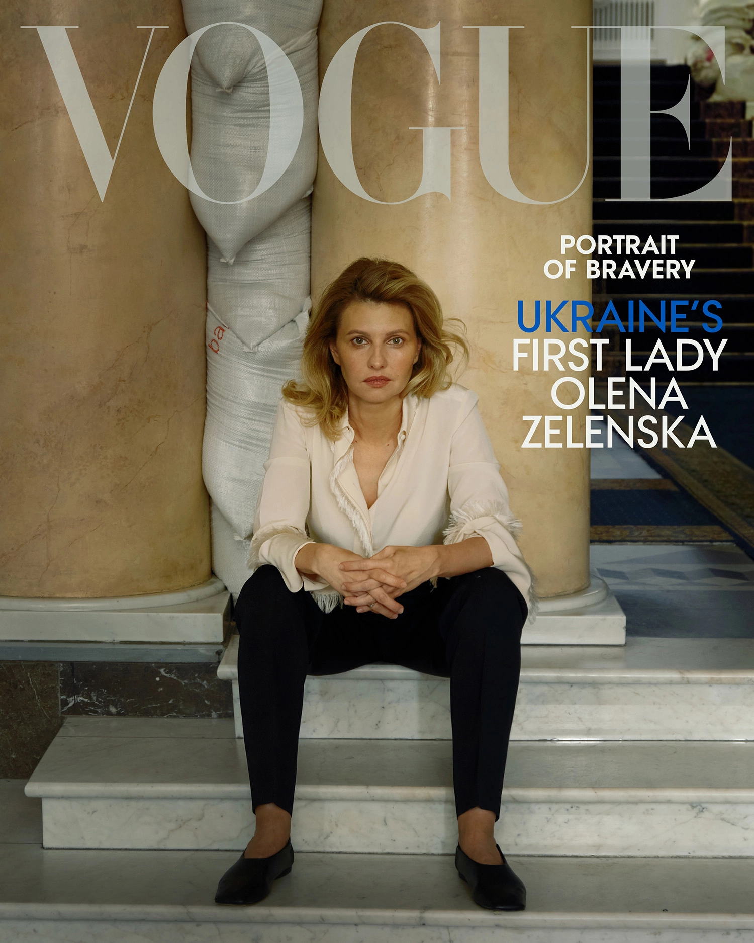 Ukraine’s First Lady Olena Zelenska covers Vogue US August 2022 Digital Edition by Annie Leibovitz
