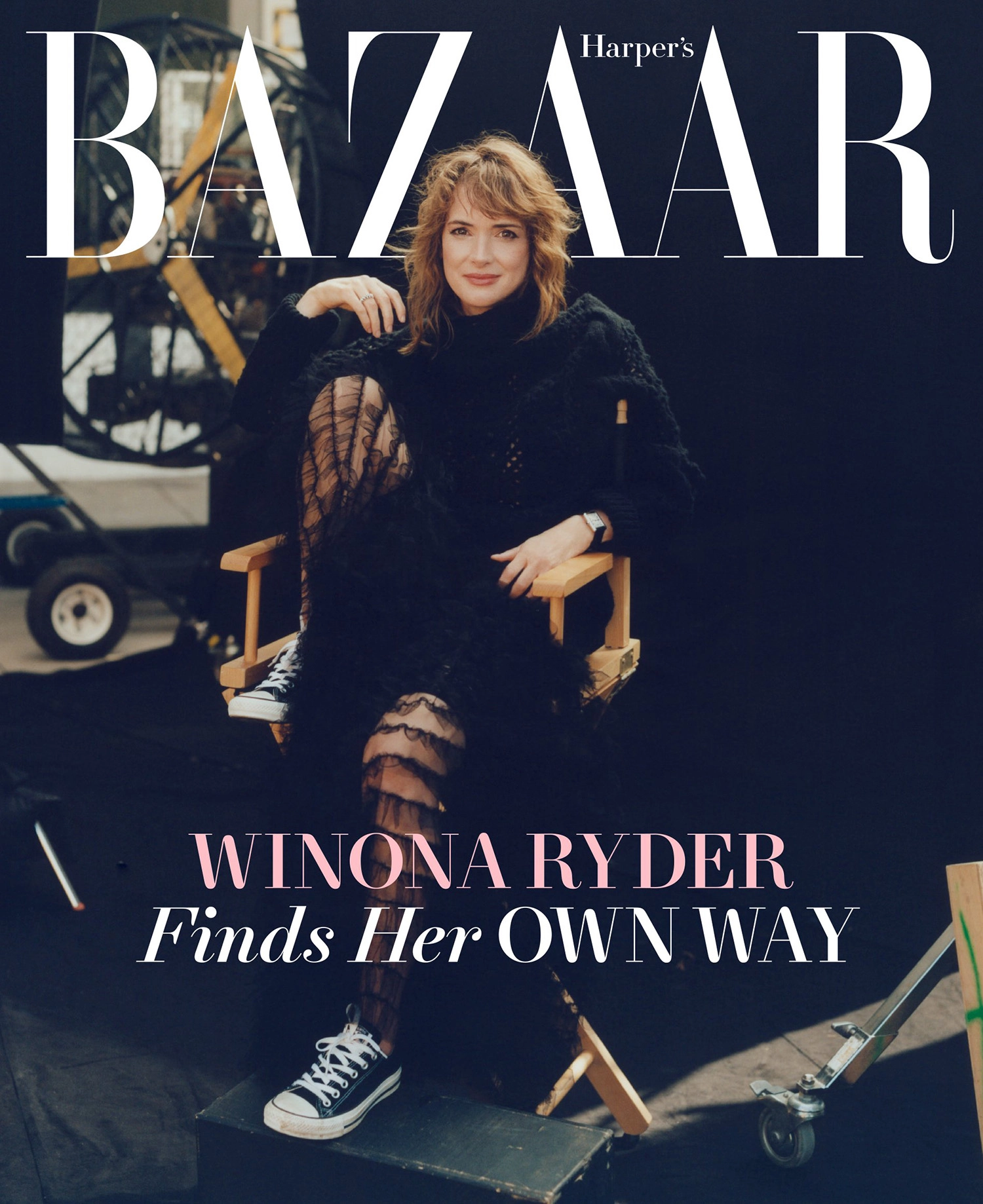 Winona Ryder covers Harper’s Bazaar US August 2022 Digital Edition by Dan Martensen