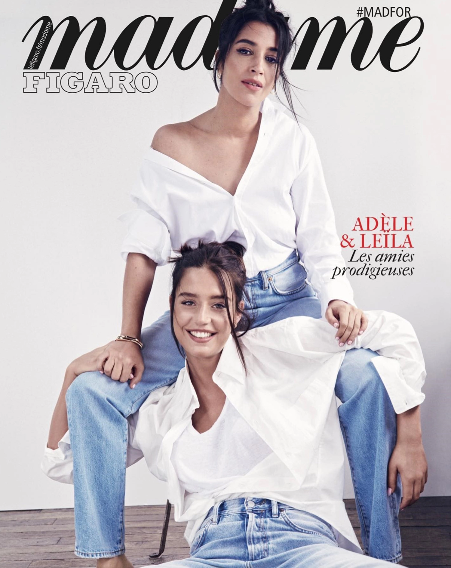 Adèle Exarchopoulos and Leïla Bekhti cover Madame Figaro September 23rd, 2022 by Matthew Brookes
