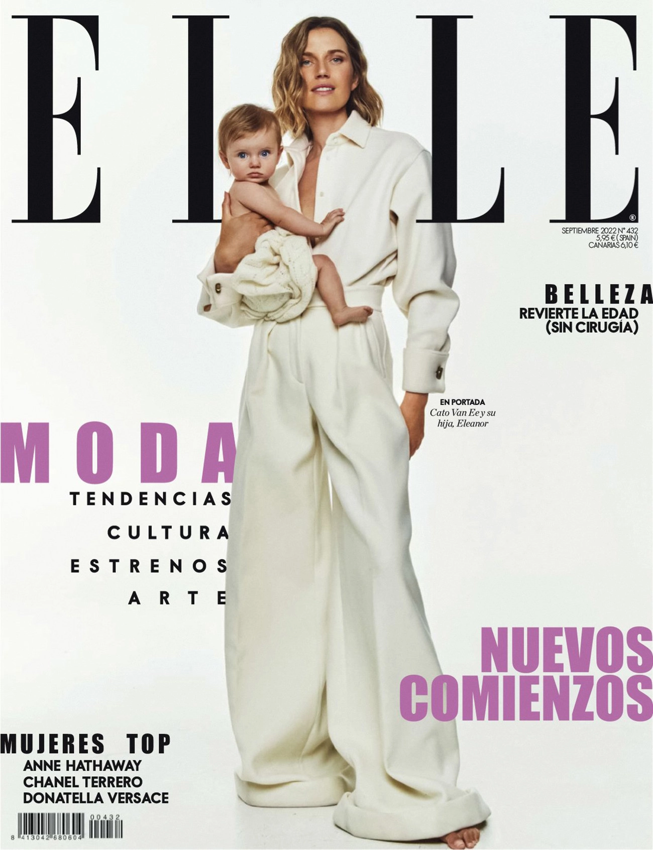 Cato van Ee covers Elle Spain September 2022 by Mario Sierra