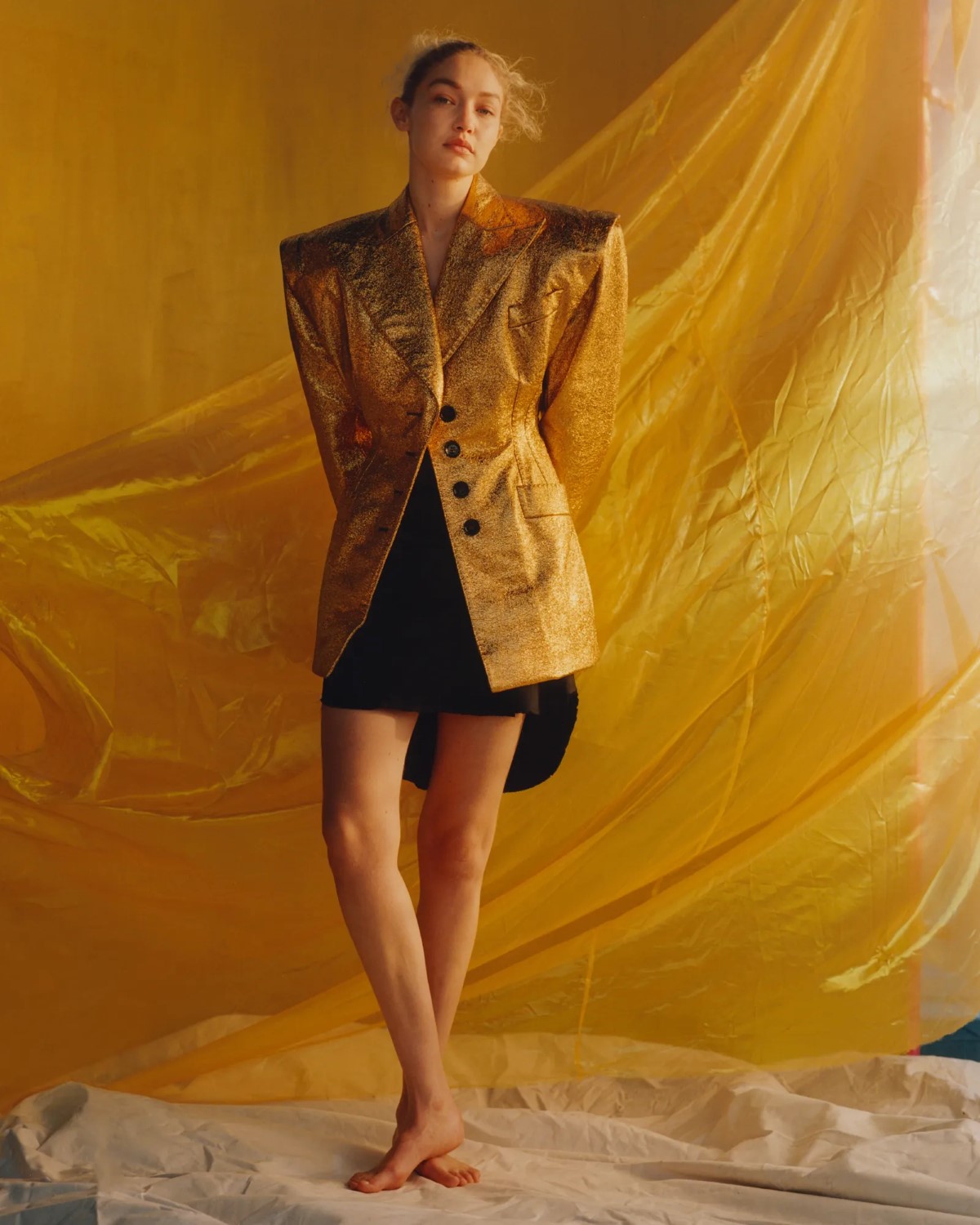 Gigi Hadid by Théo de Gueltzl for Vogue US September 2022