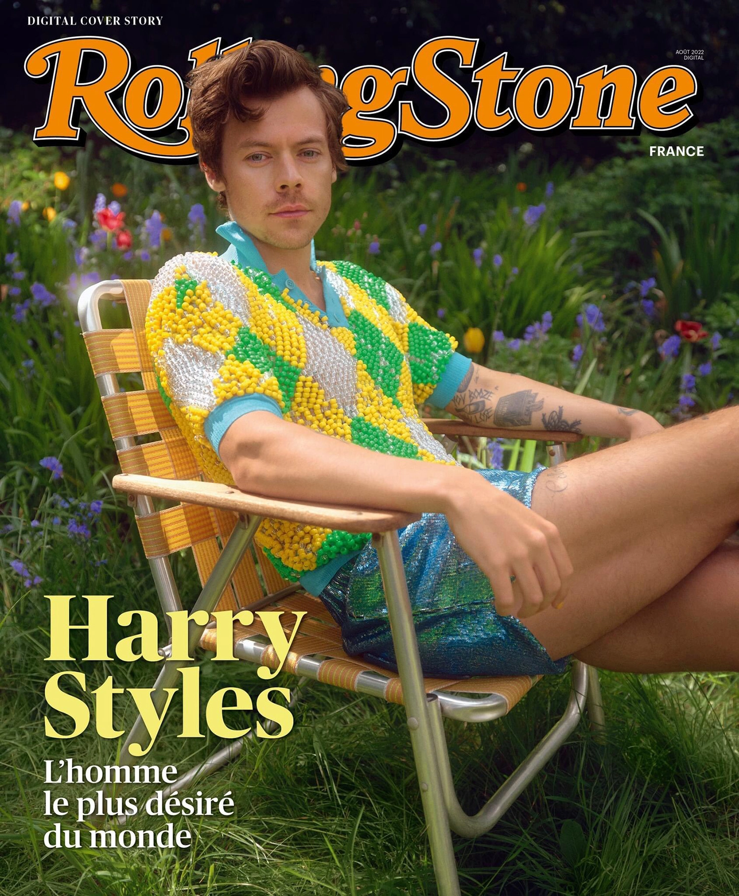 Harry Styles covers Rolling Stone Global September 2022 by Amanda Fordyce