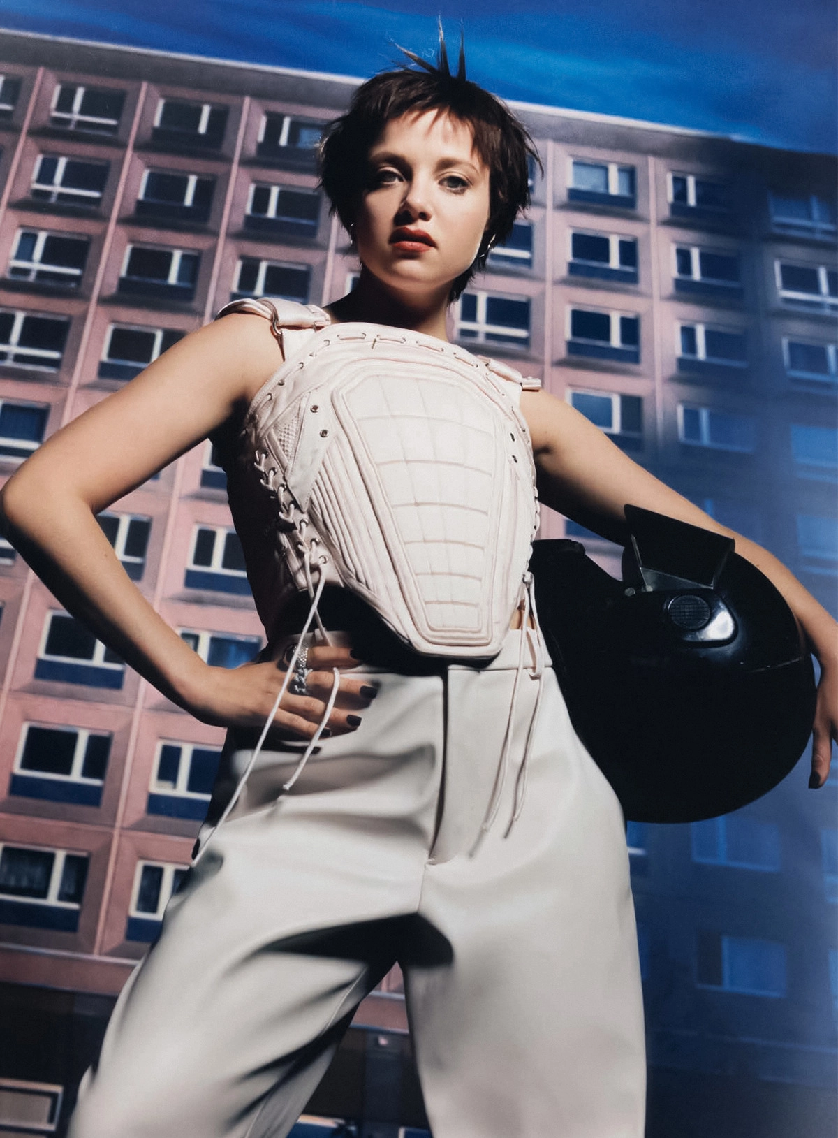 Jella Haase covers Vogue Germany September 2022 by Dan Beleiu