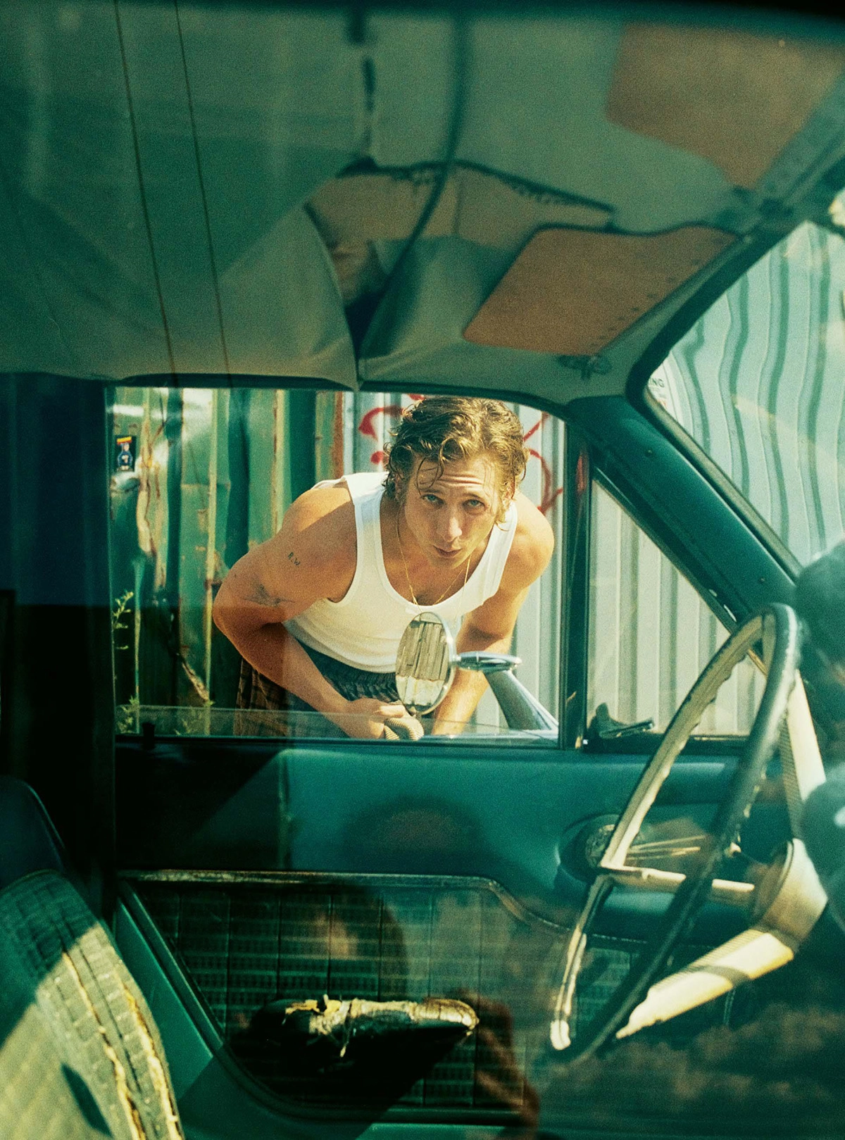 Jeremy Allen White covers The Sunday Times Style September 25th, 2022 by Christopher Anderson