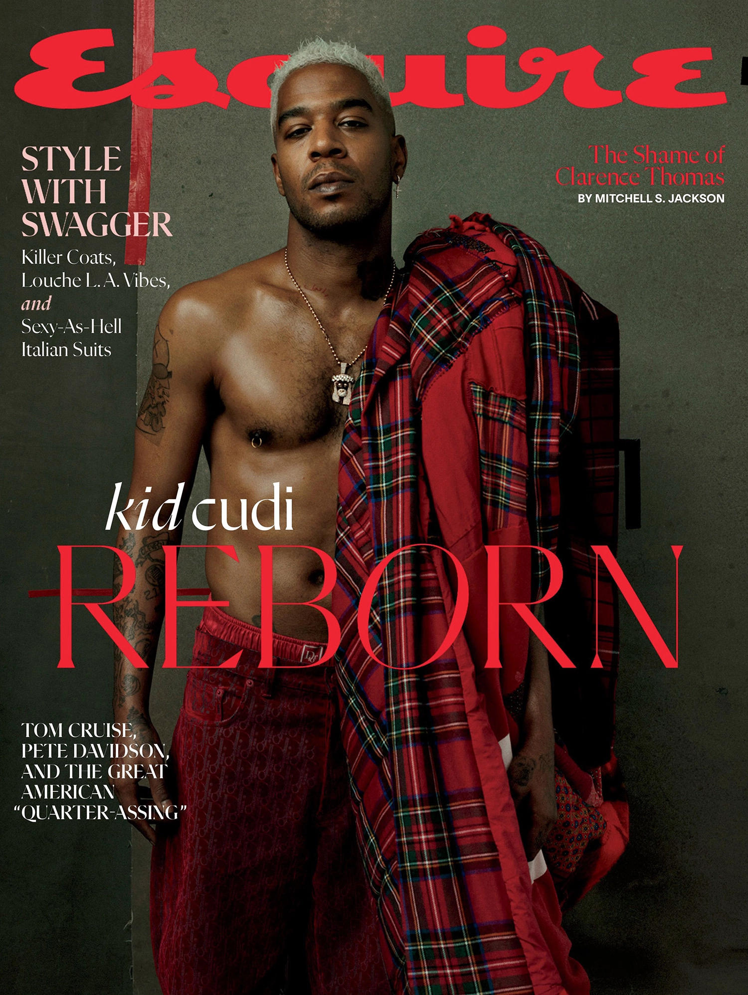 Kid Cudi covers Esquire US September 2022 by Norman Jean Roy