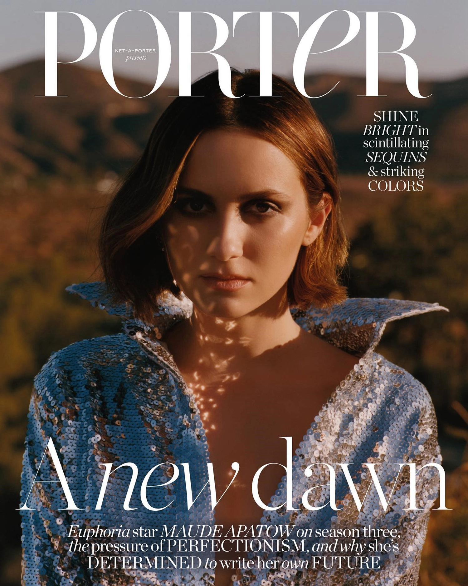 Maude Apatow covers Porter Magazine September 5th, 2022 by Milan Zrnic