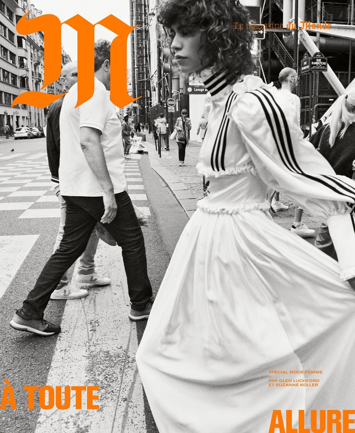 Mica Argañaraz covers M Le magazine du Monde September 10th, 2022 by Glen Luchford