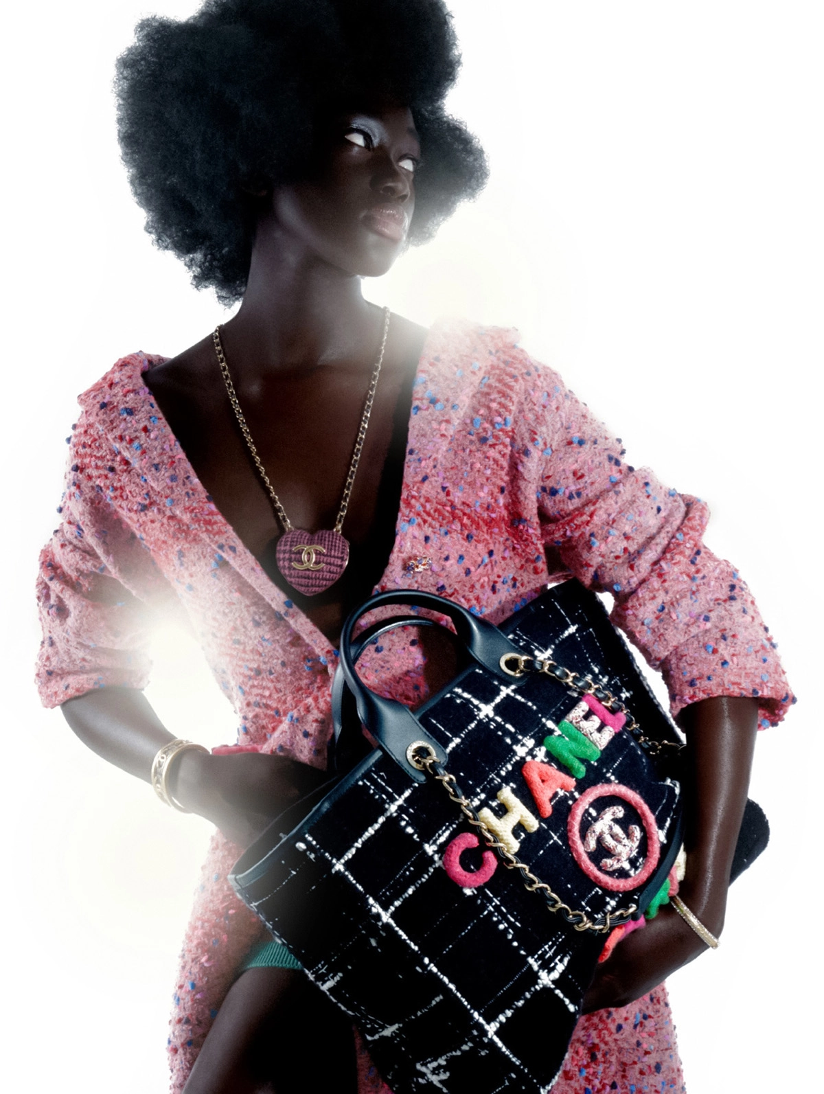 Nabou Thiam by Yis Kid for Elle UK September 2022