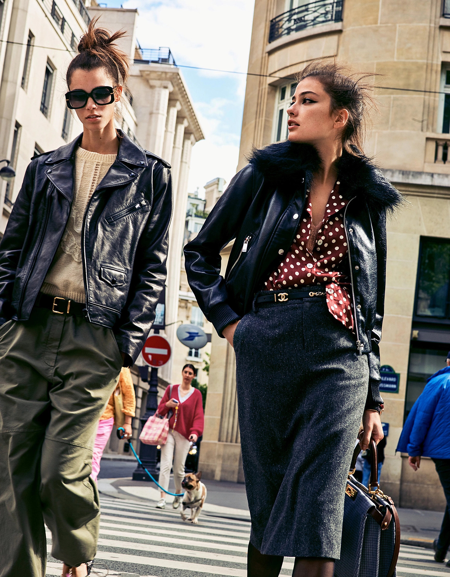 Pauline Hoarau and Blanca Soler by Grégory Derkenne for Madame Figaro September 2nd, 2022