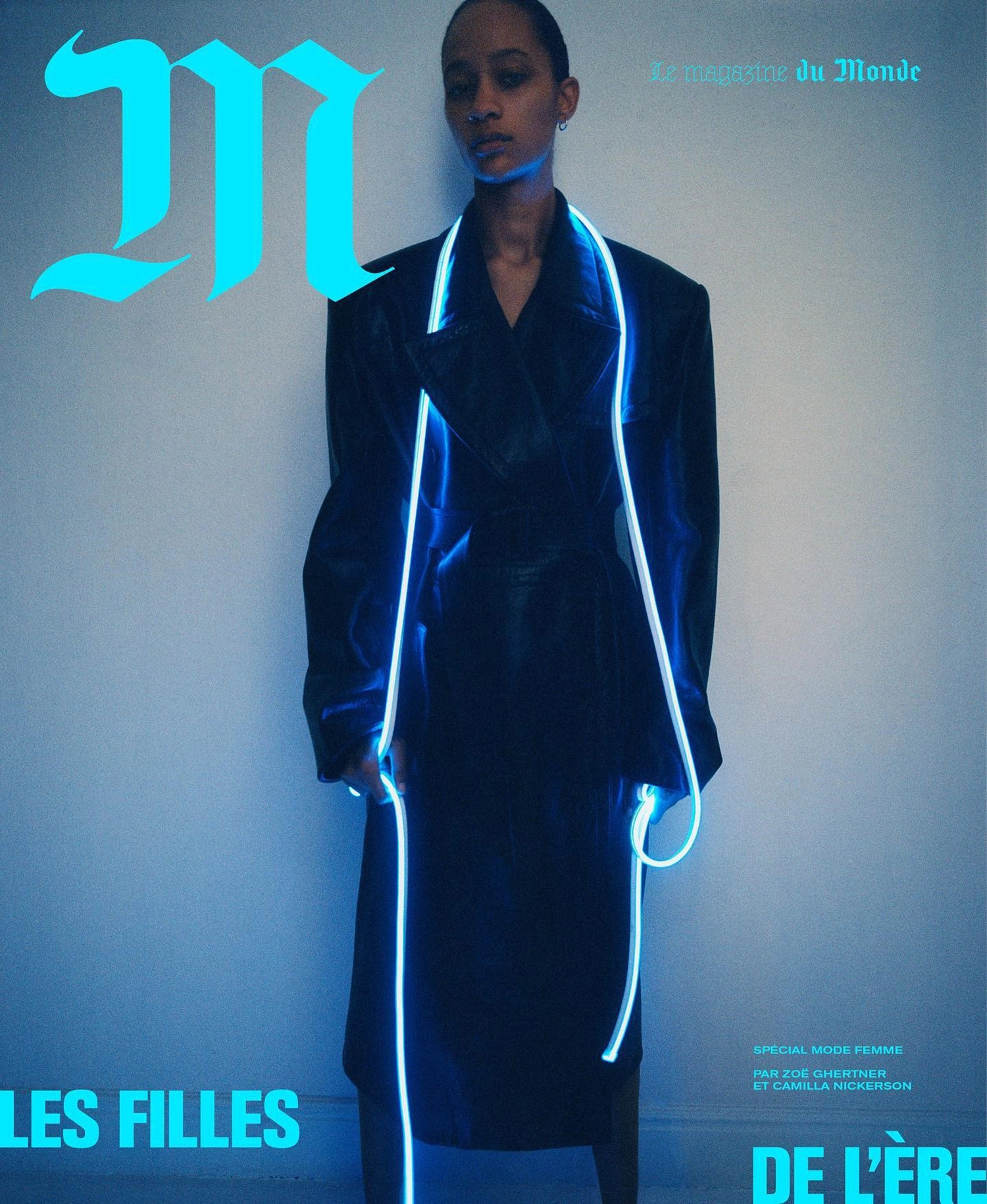Selena Forrest covers M Le magazine du Monde September 10th, 2022 by Zoë Ghertner