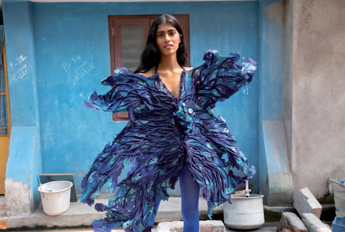 Ashley Radjarame covers Vogue India October 2022 by Nick Sethi