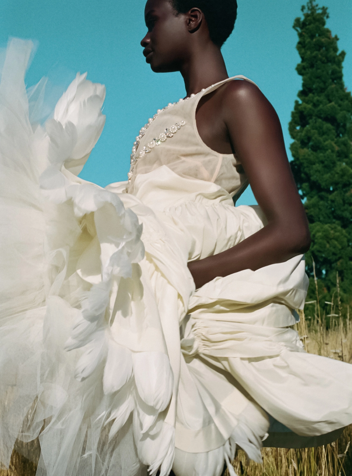 Fatou Jobe by Betina du Toit for Harper’s Bazaar UK October 2022