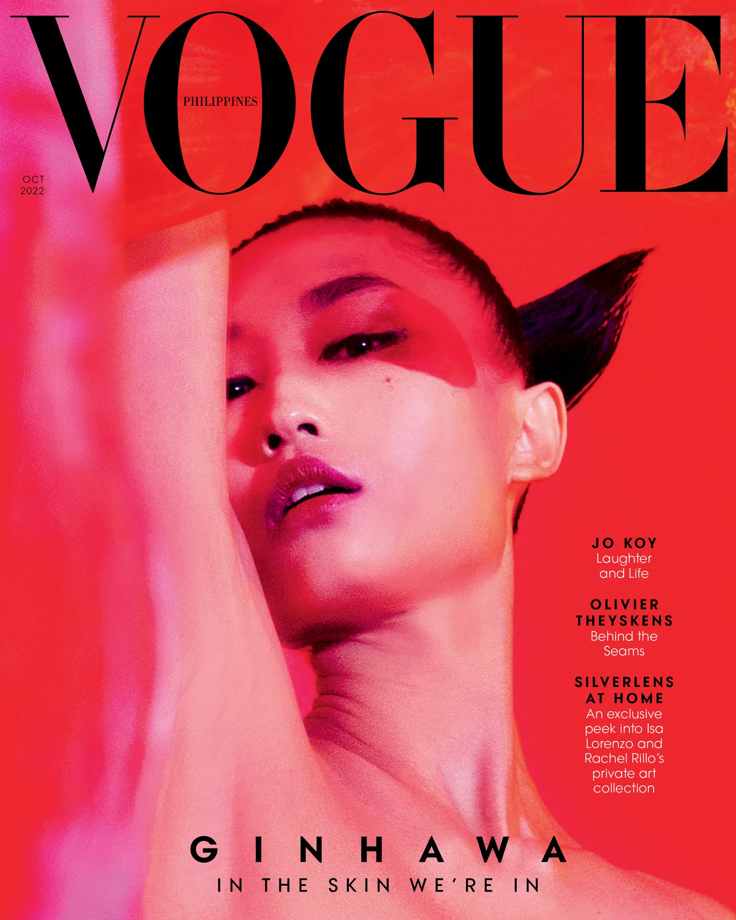 Ica Dy covers Vogue Philippines October 2022 by Koji Arboleda