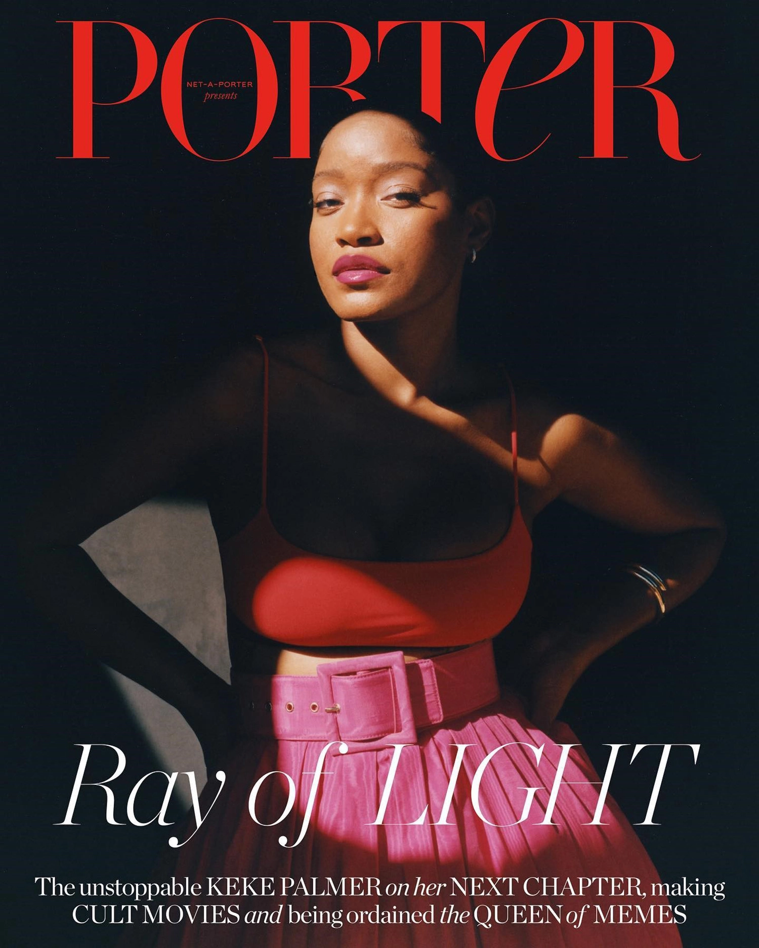 Keke Palmer covers Porter Magazine October 17th, 2022 by Milan Zrnic