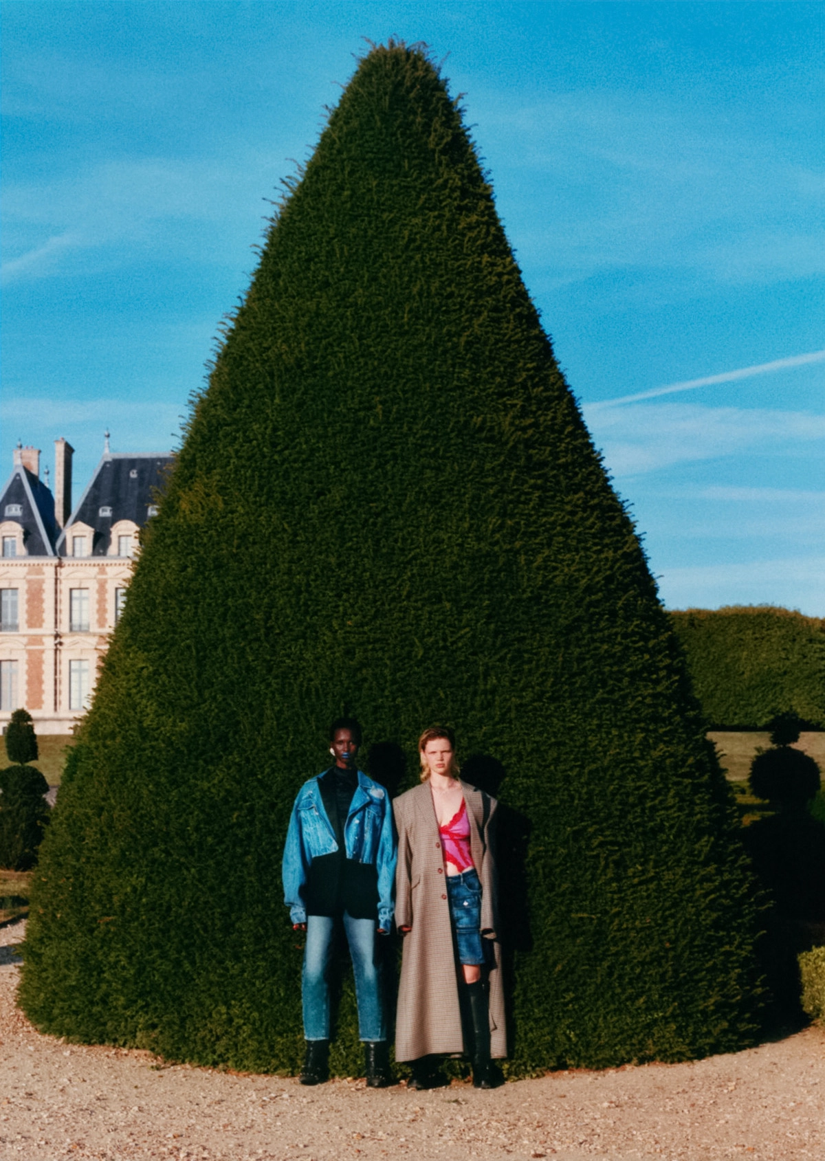 ''Miss Denim'' by Tom Johnson for Vogue France October 2022