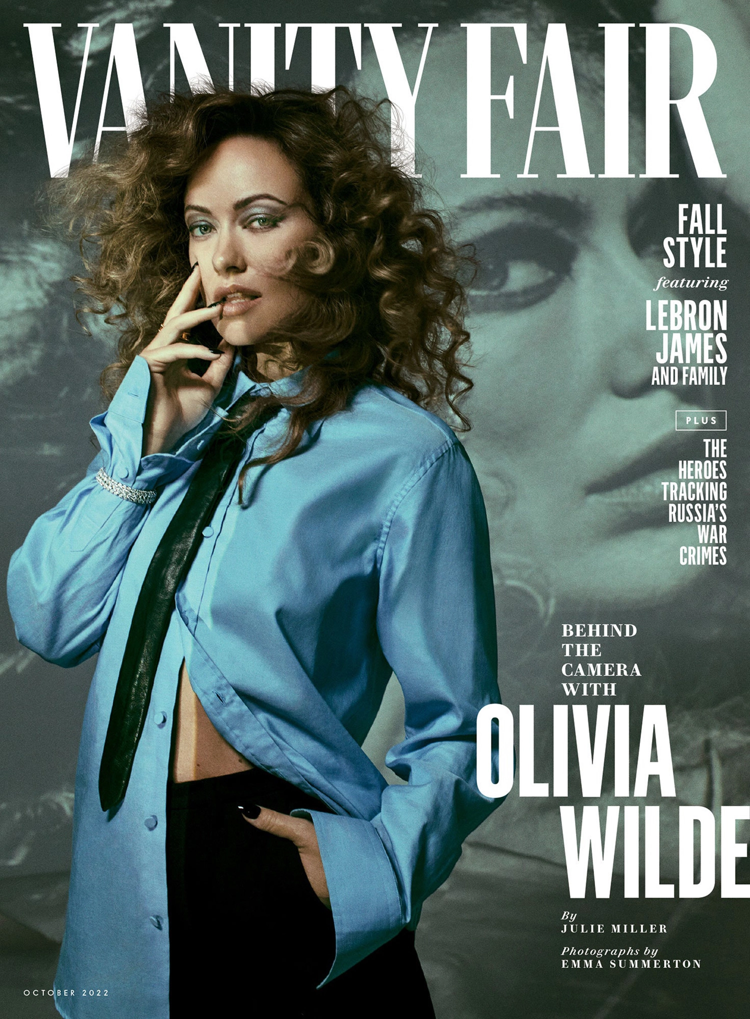 Olivia Wilde covers Vanity Fair October 2022 by Emma Summerton