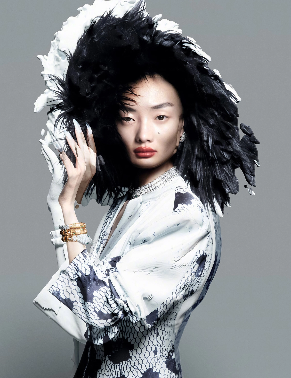 Vogue China September 2022 cover by Sølve Sundsbø