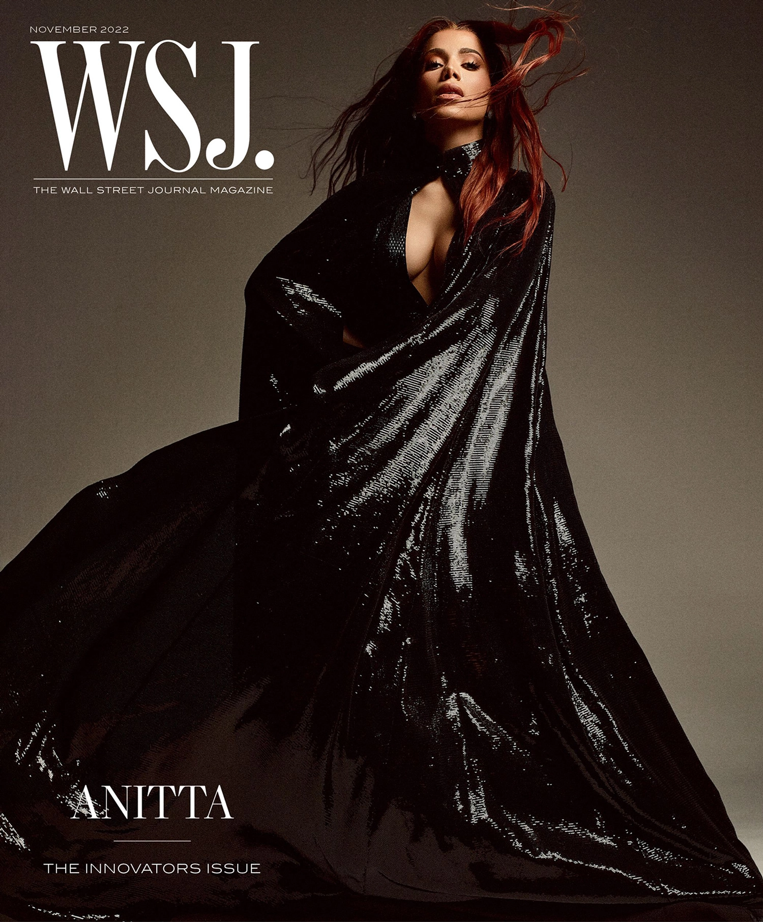 Anitta covers WSJ. Magazine November 2022 by Gregory Harris