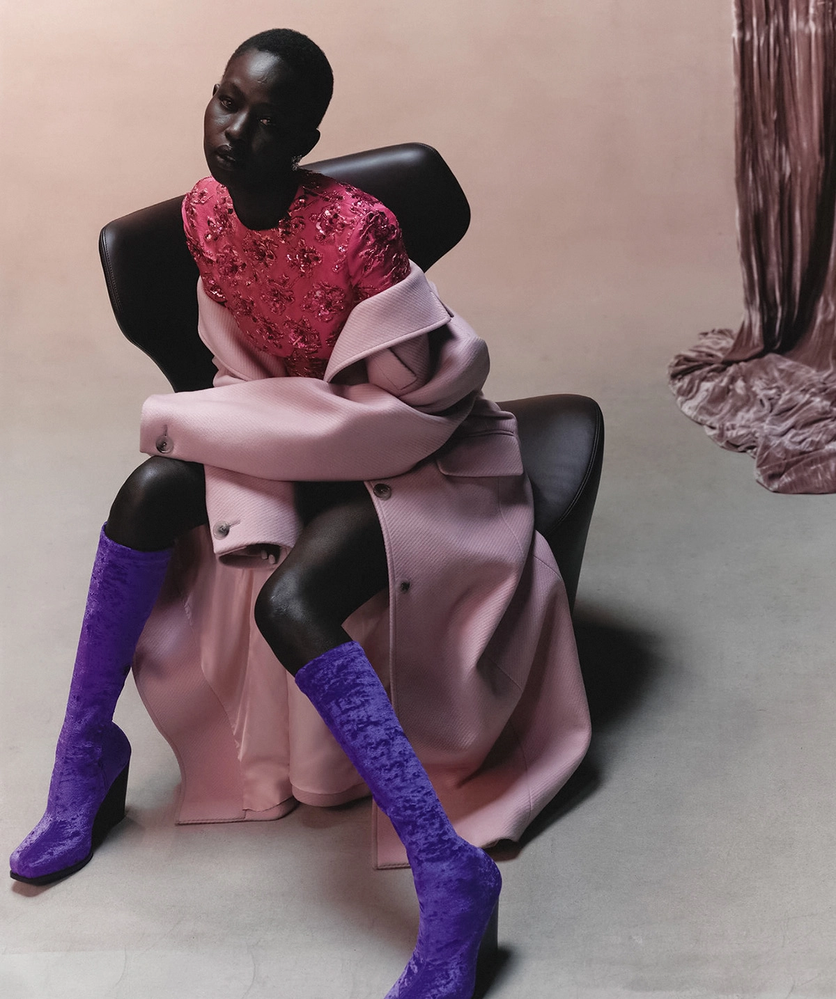 Aweng Ade-Chuol by Daphne Nguyen for Vogue Australia November 2022