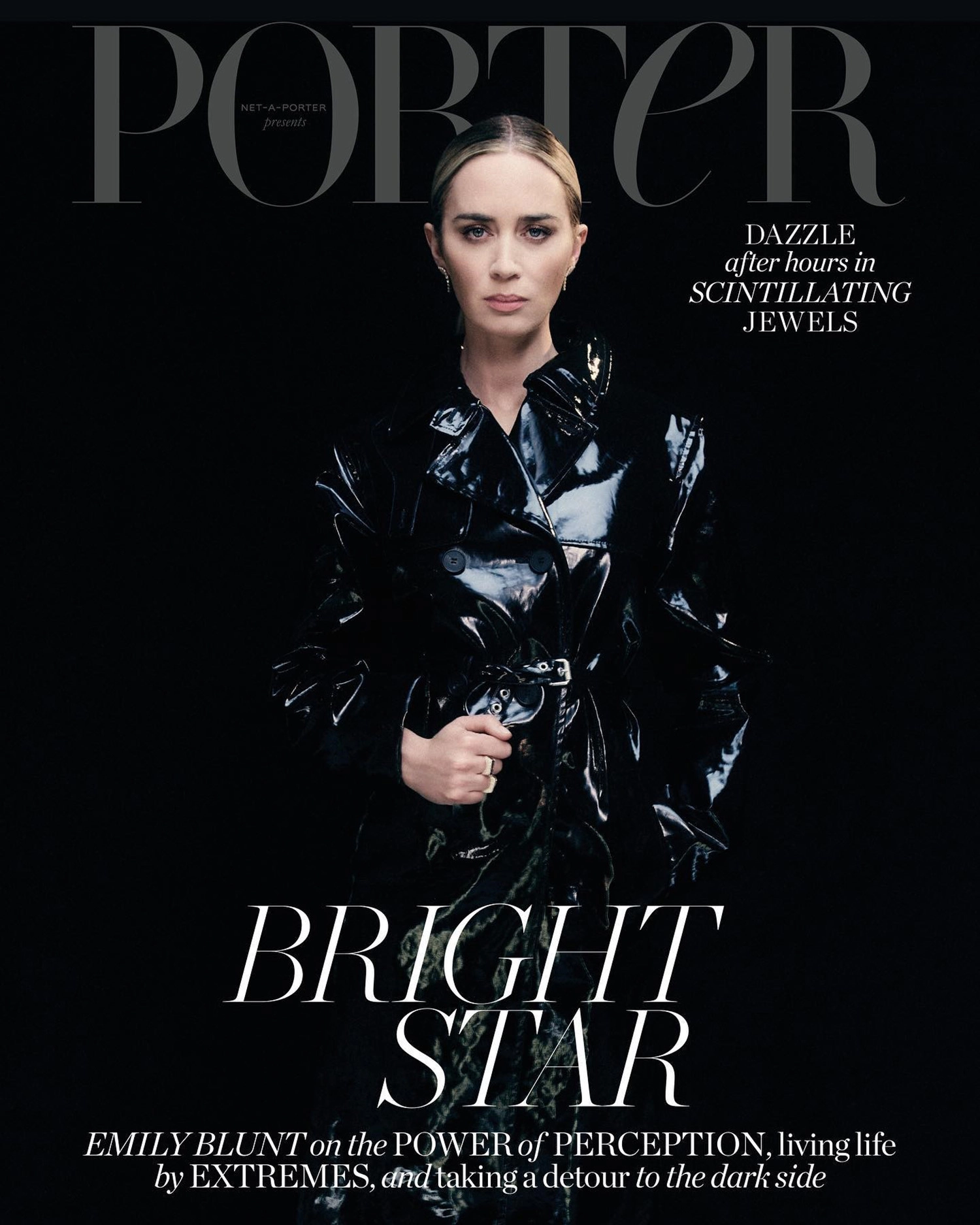 Emily Blunt covers Porter Magazine November 14th, 2022 by Jon Ervin