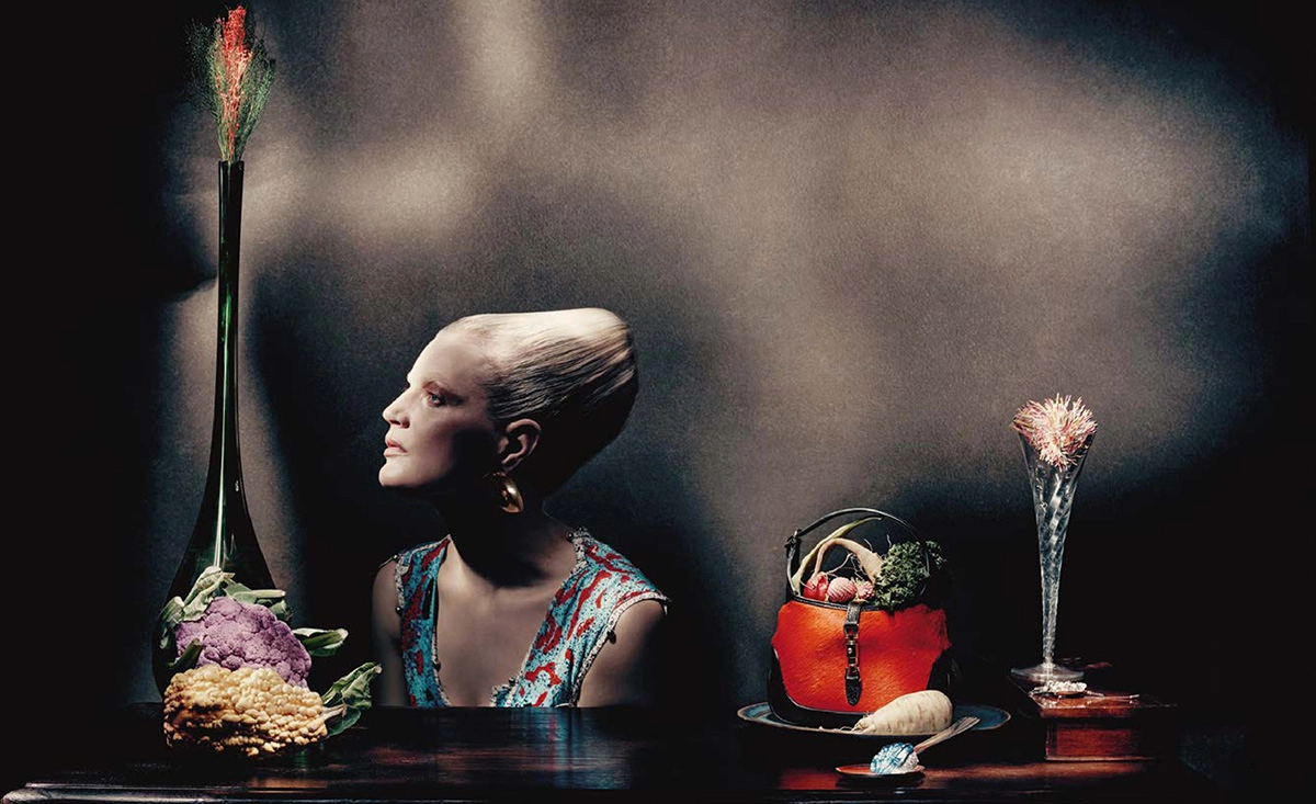 Guinevere van Seenus and Mona Tougaard by Paolo Roversi for M Le magazine du Monde November 12th, 2022