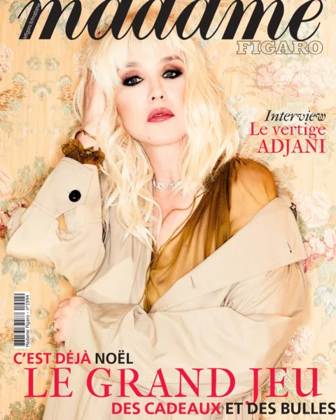 Isabelle Adjani covers Madame Figaro November 11th, 2022 by Esther Haase