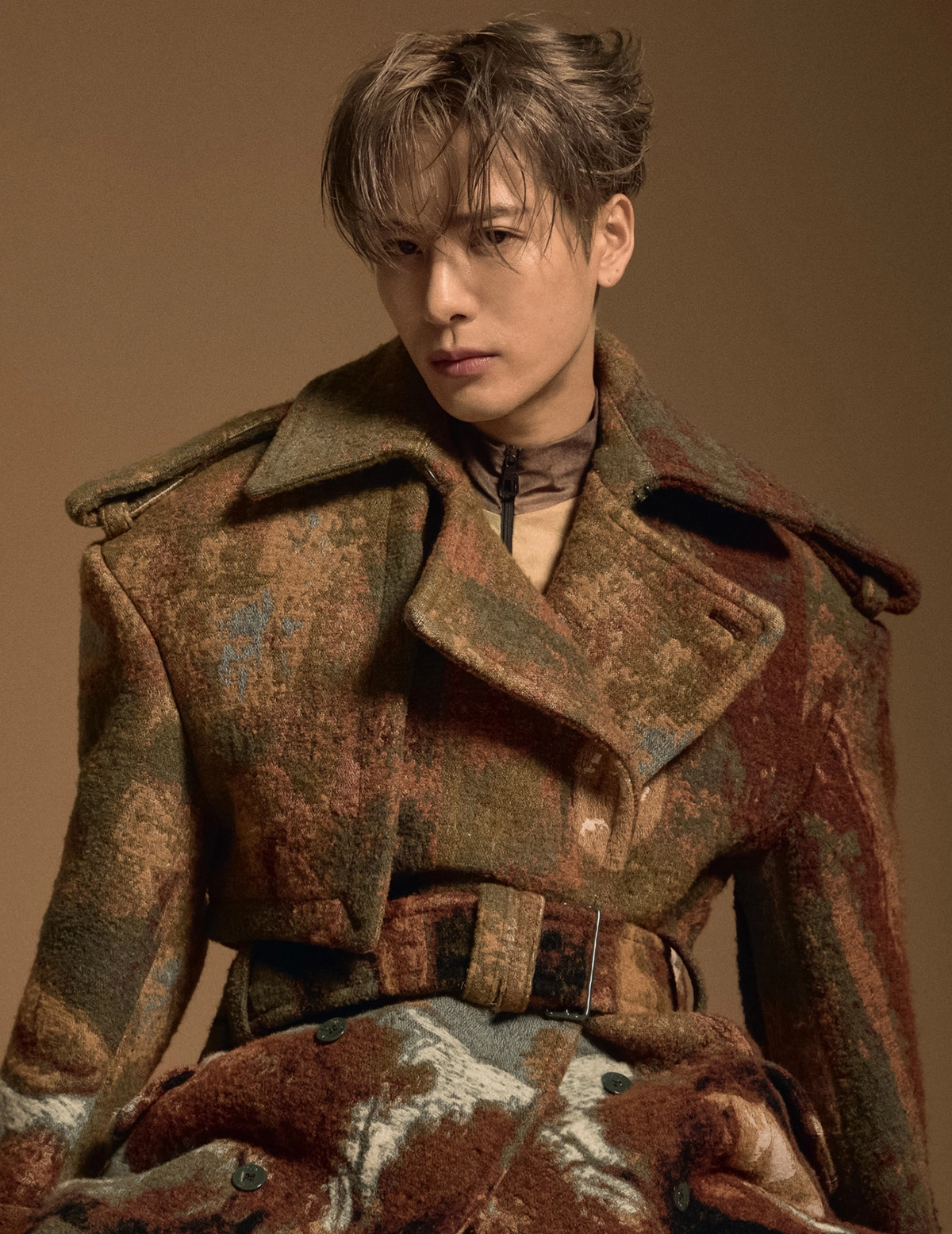 Jackson Wang covers Vogue Singapore October 2022 by Thomas Giddings