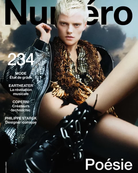 Maaike Klaasen covers Numéro November 2022 by Txema Yeste