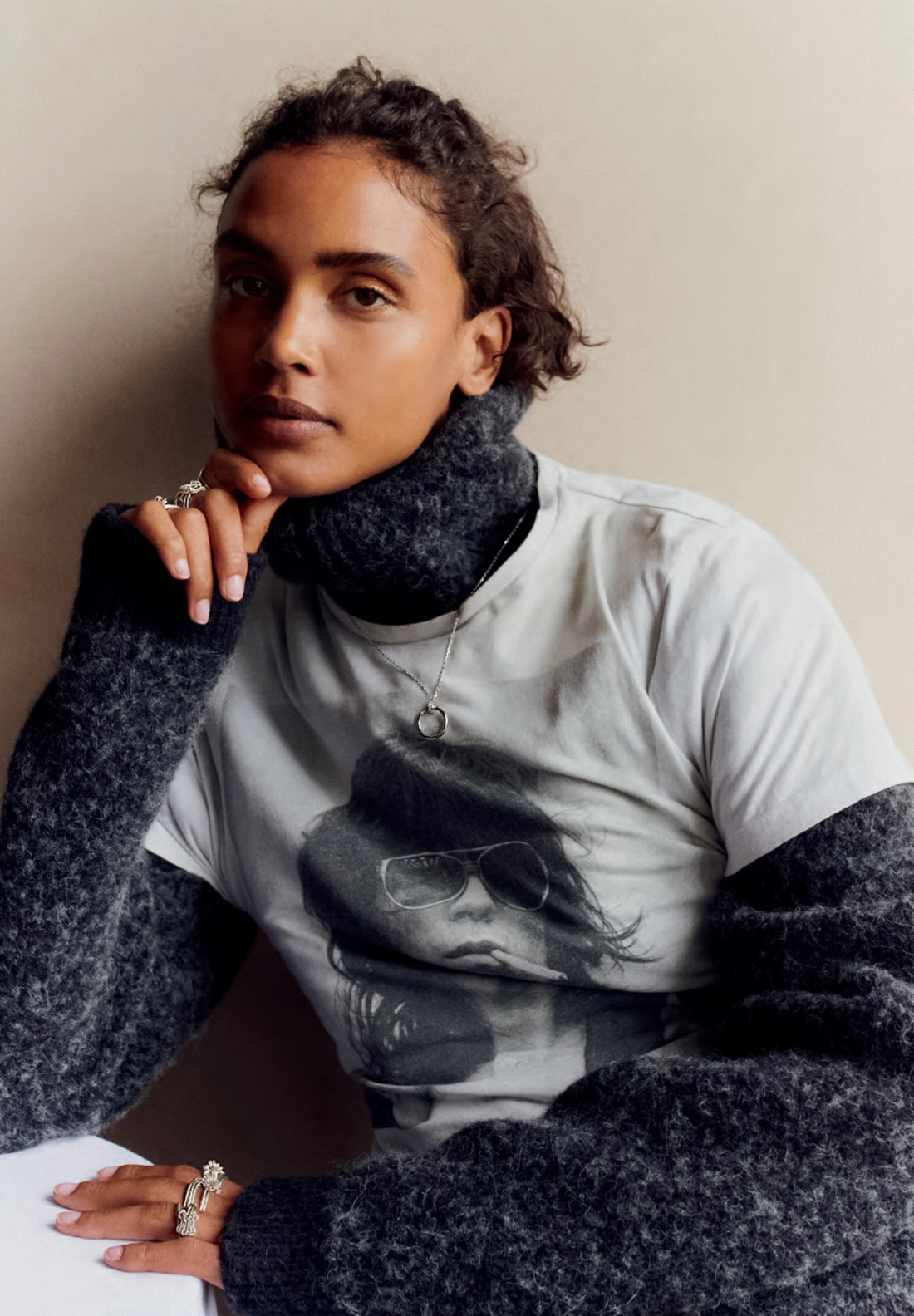 Malaika Holmen by Amit Israeli for British Vogue November 2022