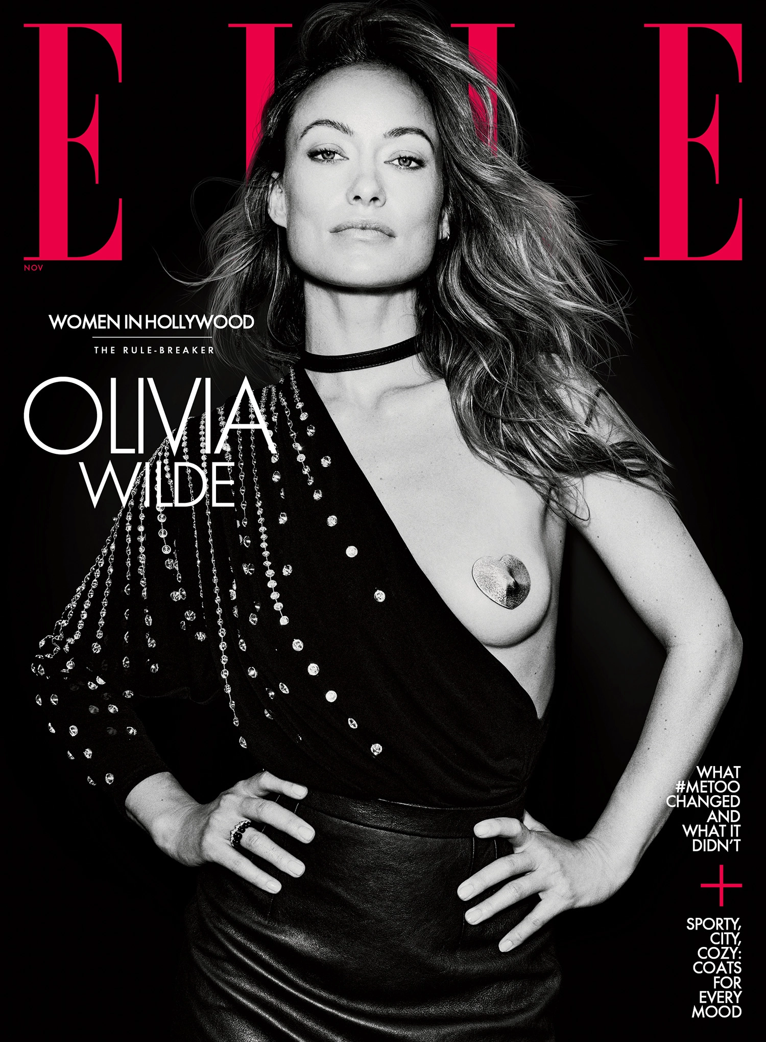 Olivia Wilde covers Elle US November 2022 by Cass Bird