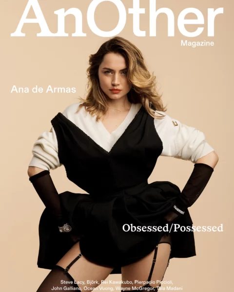 Ana de Armas covers AnOther Magazine Autumn Winter 2022 by Craig McDean