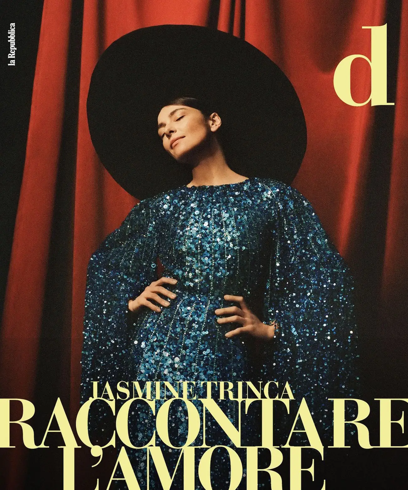 Jasmine Trinca covers D la Repubblica January 28th, 2023 by Samantha Casolari