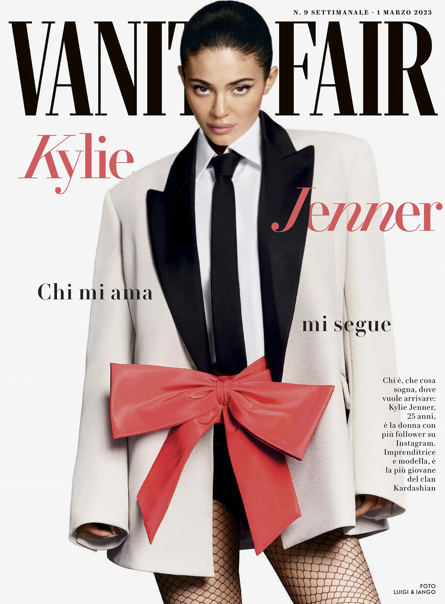 Kylie Jenner covers Vanity Fair Italia February 22nd, 2023 by Luigi & Iango