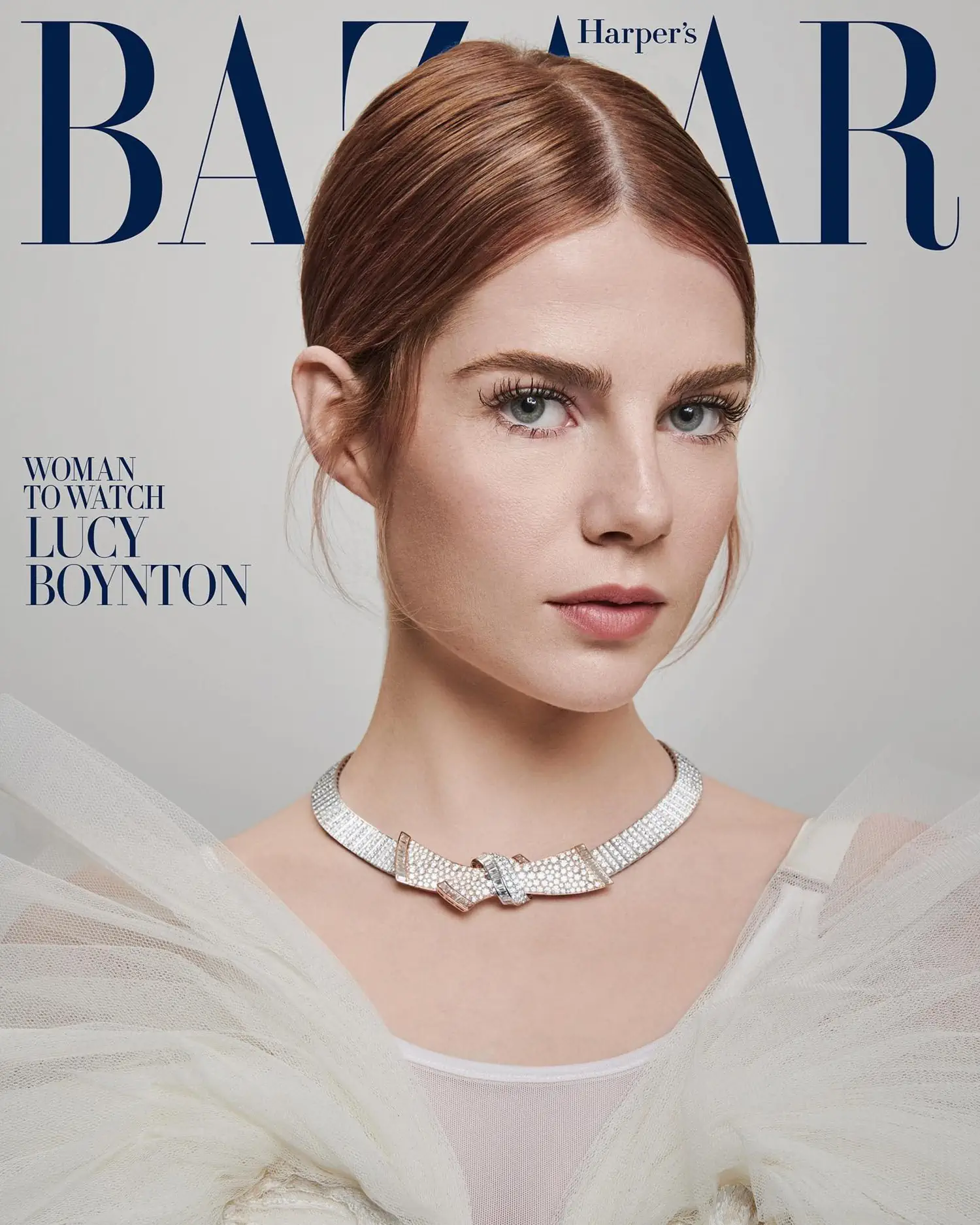 Lucy Boynton, Shalom Brune-Franklin and Sheila Atim cover Harper’s Bazaar UK February 2023 by Pamela Hanson