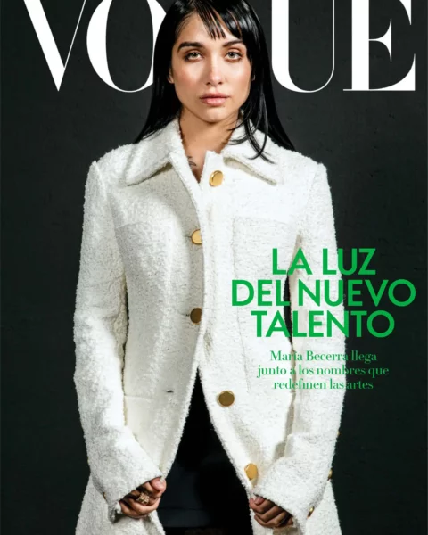 María Becerra covers Vogue Latin America February 2023 by Stefan Ruiz