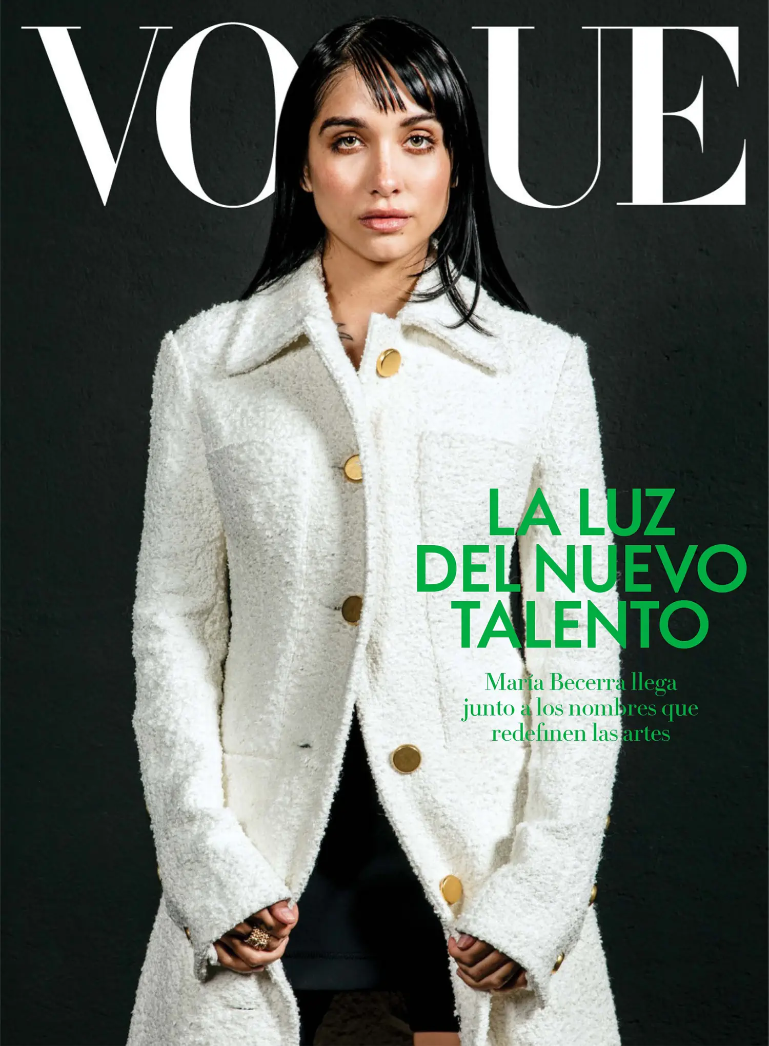 María Becerra covers Vogue Latin America February 2023 by Stefan Ruiz