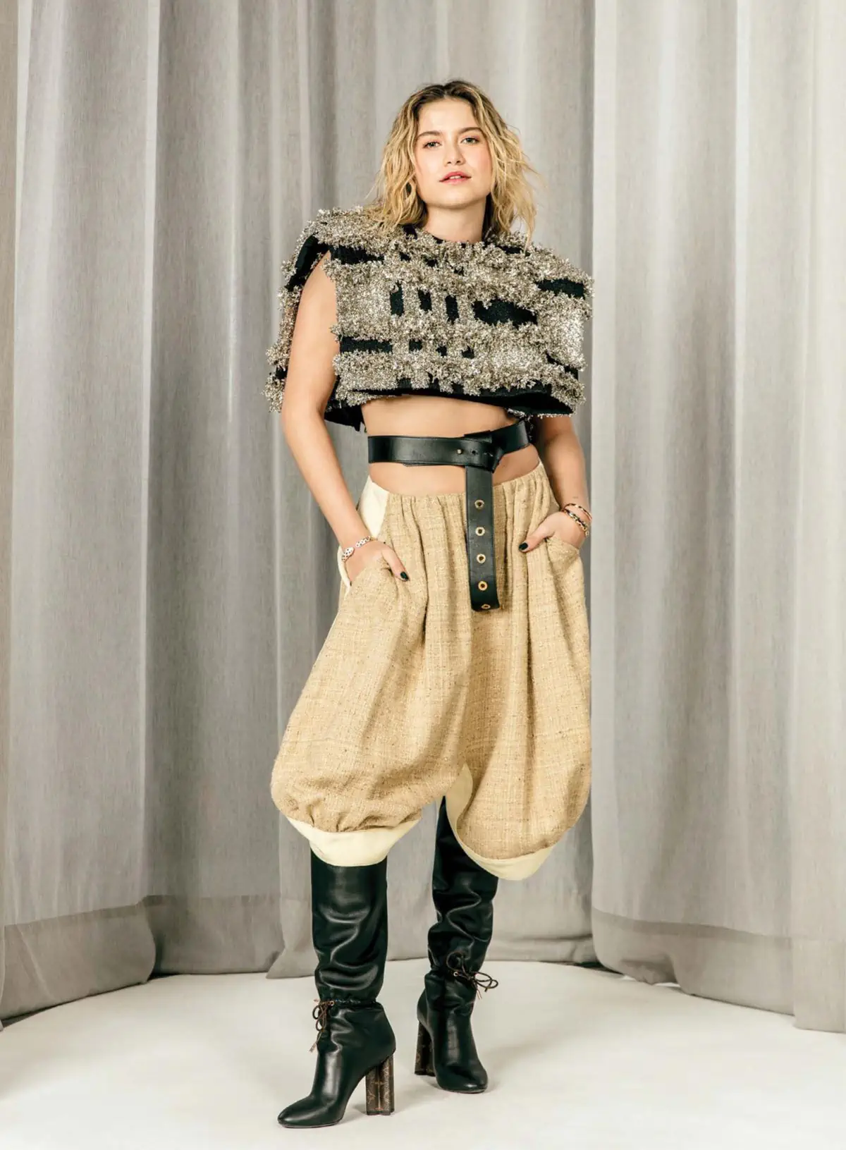 Sofía Reyes covers Vogue Latin America February 2023 by Stefan Ruiz
