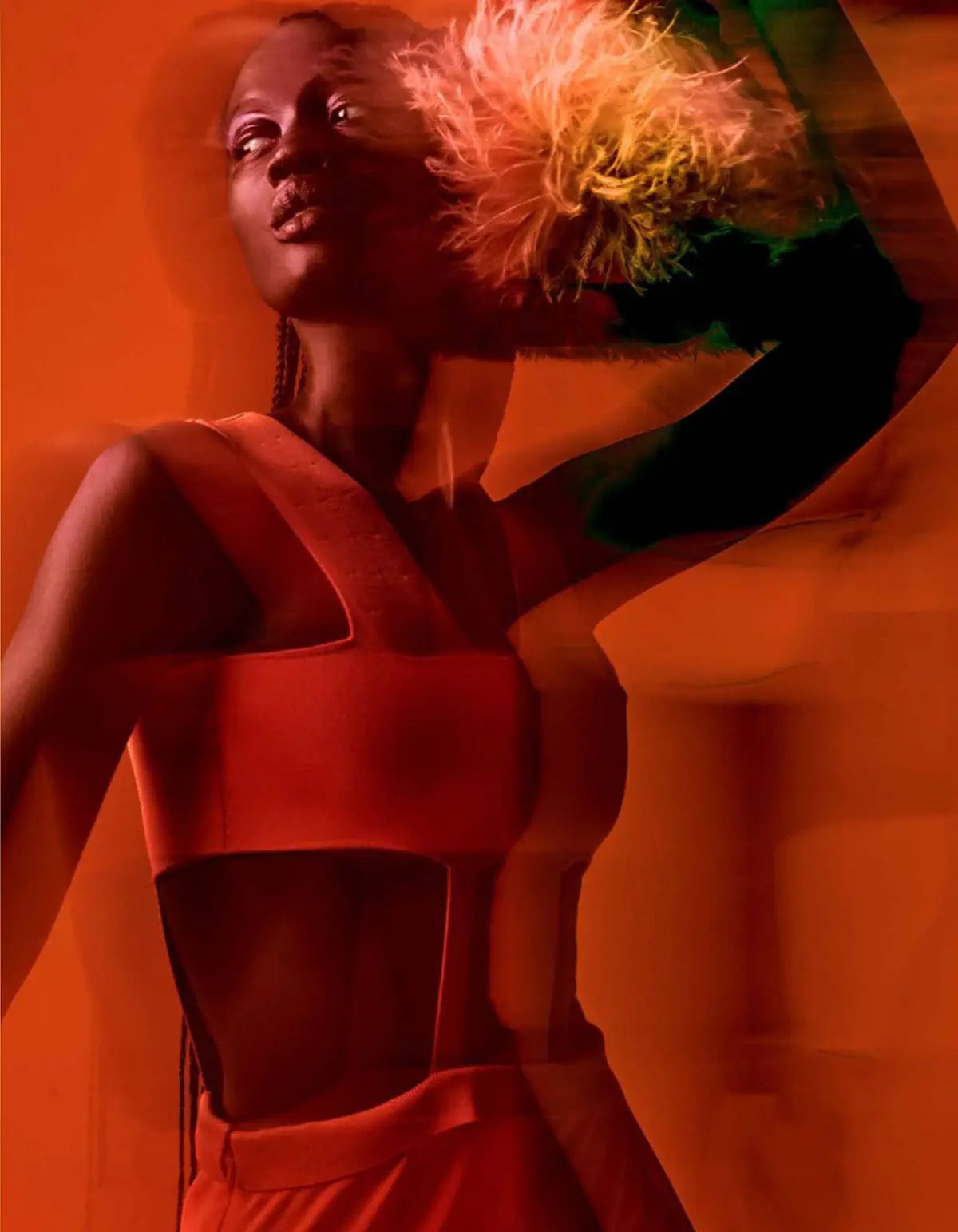 Sokhna Cisse by Wendelien Daan for Madame Figaro February 24th, 2023