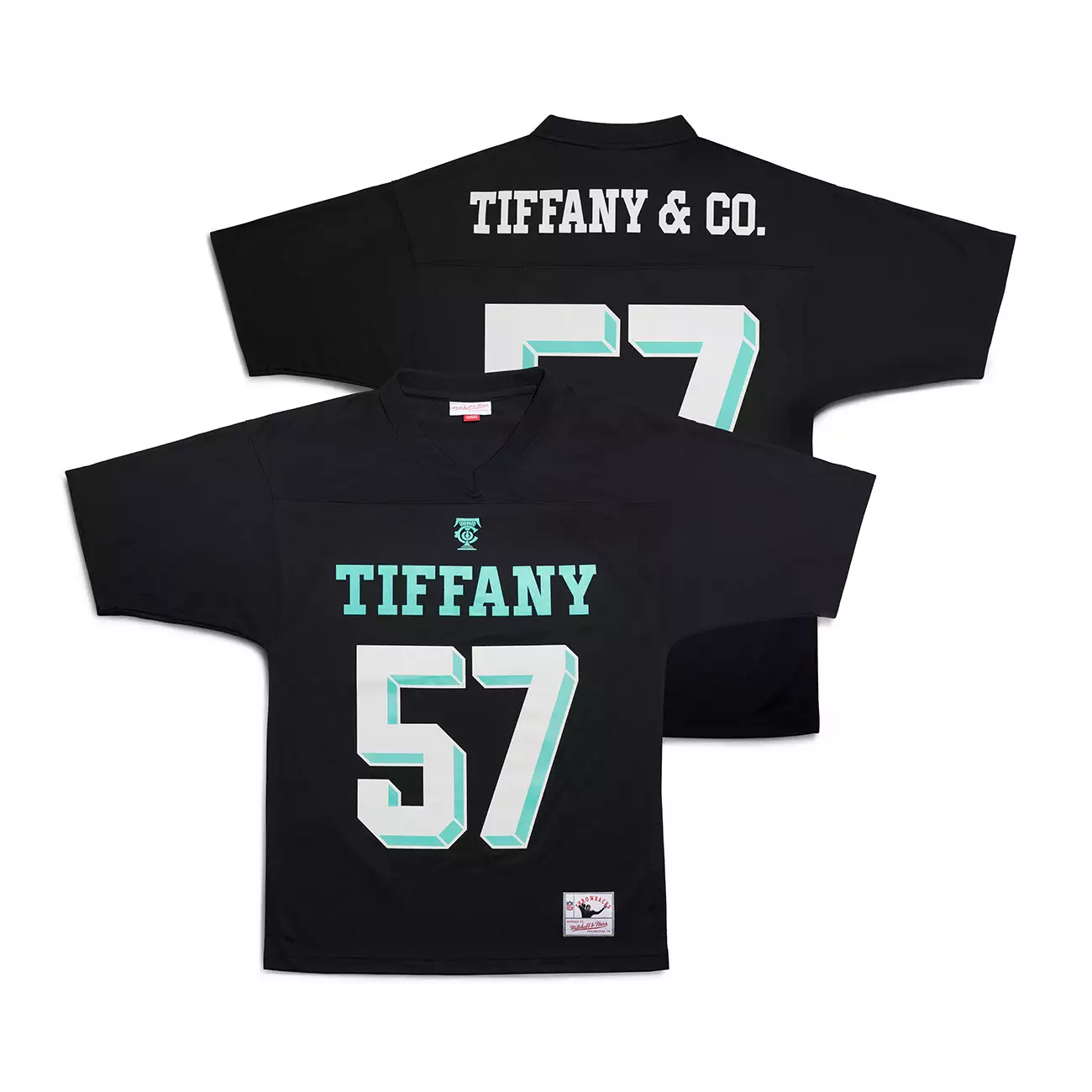Tiffany & Co. expands influence into fashion with Mitchell & Ness collaboration on Super Bowl jersey