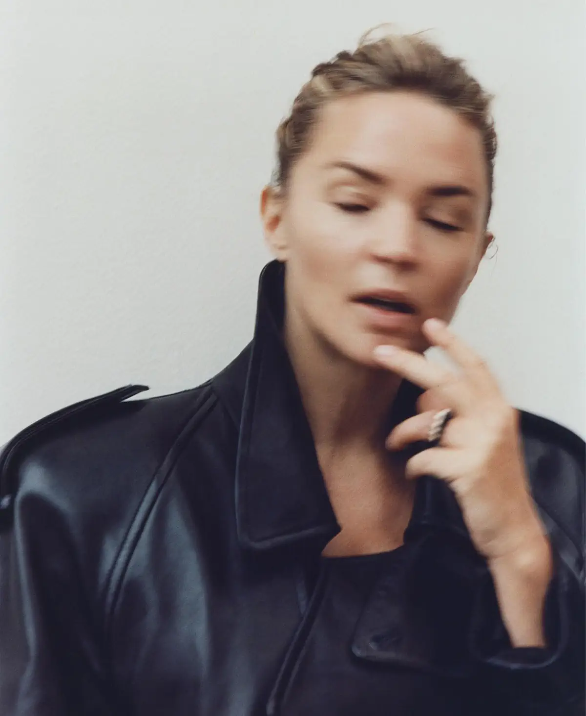 Virginie Efira covers M Le magazine du Monde February 4th, 2023 by Lukasz Pukowiec