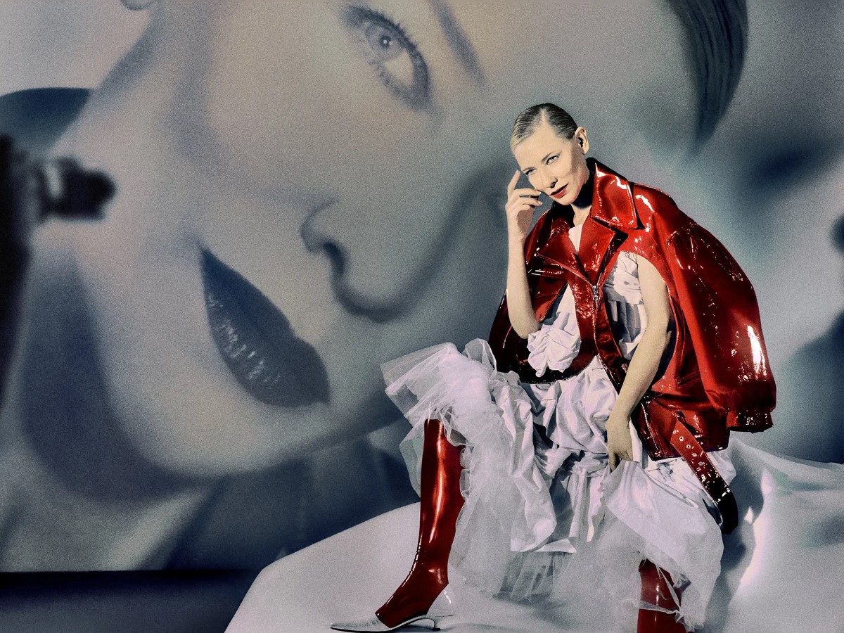 Cate Blanchett covers Vanity Fair February 2023 by Elizaveta Porodina